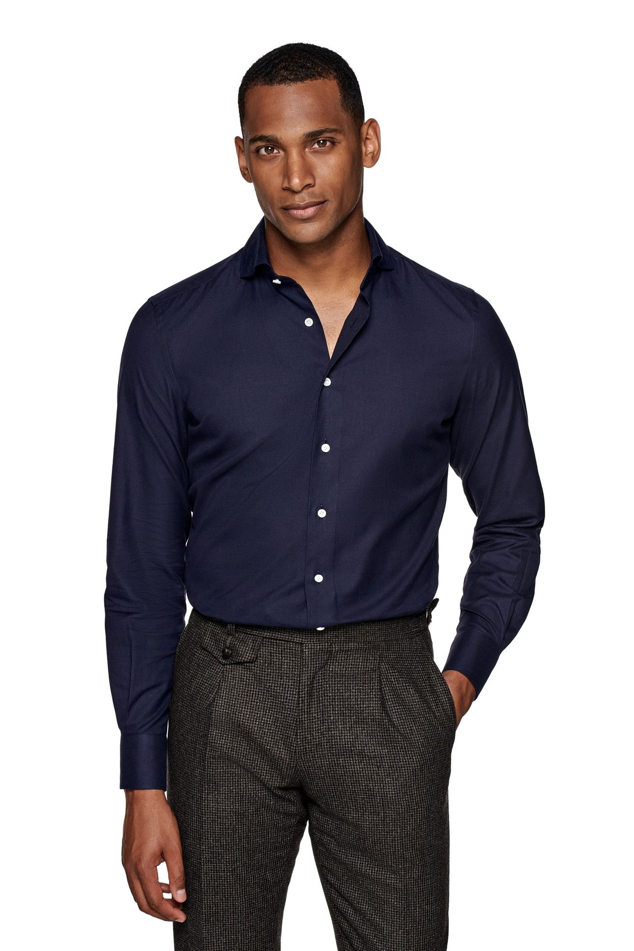 FLANNEL NAVY 1