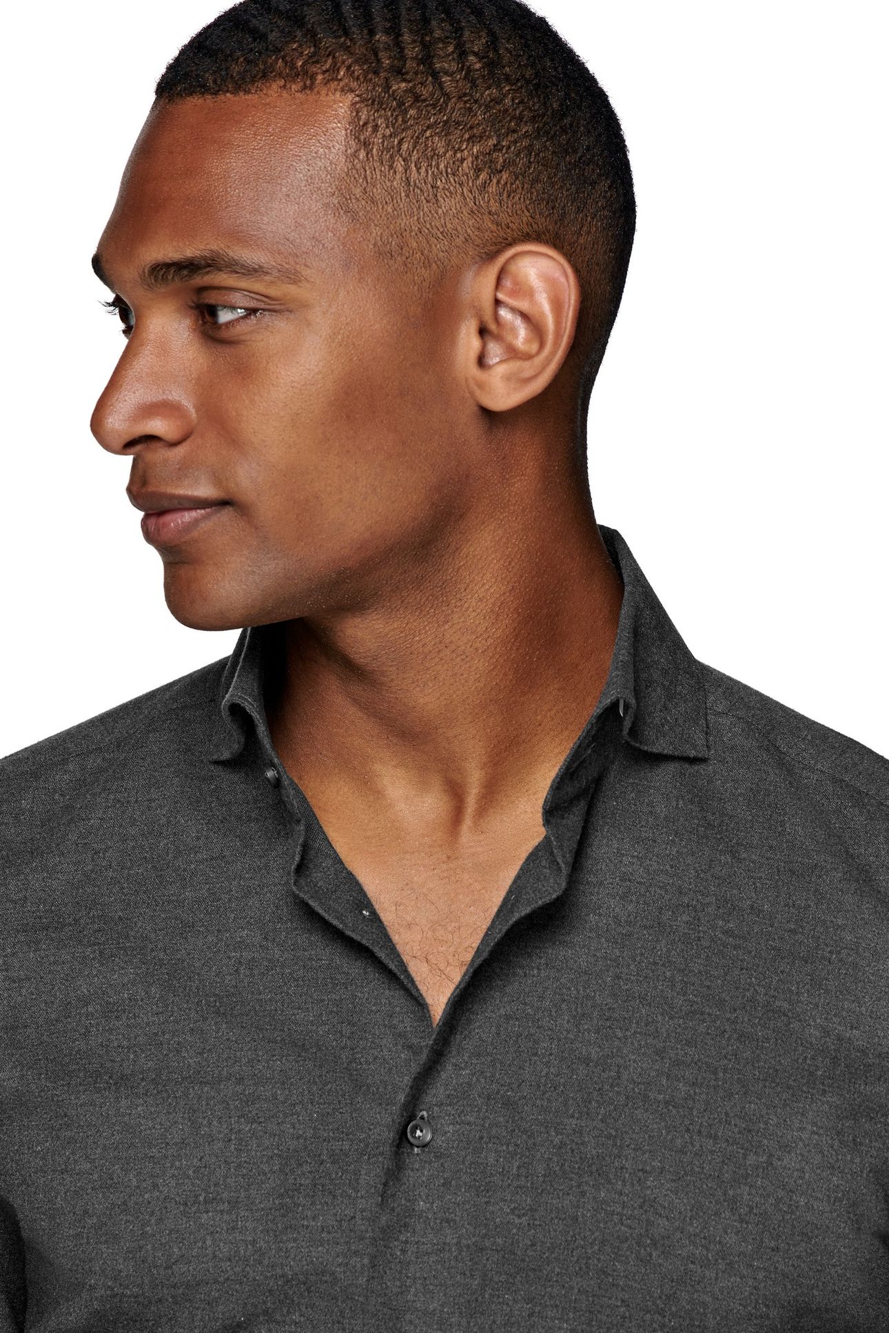FLANNEL DARK GREY 7