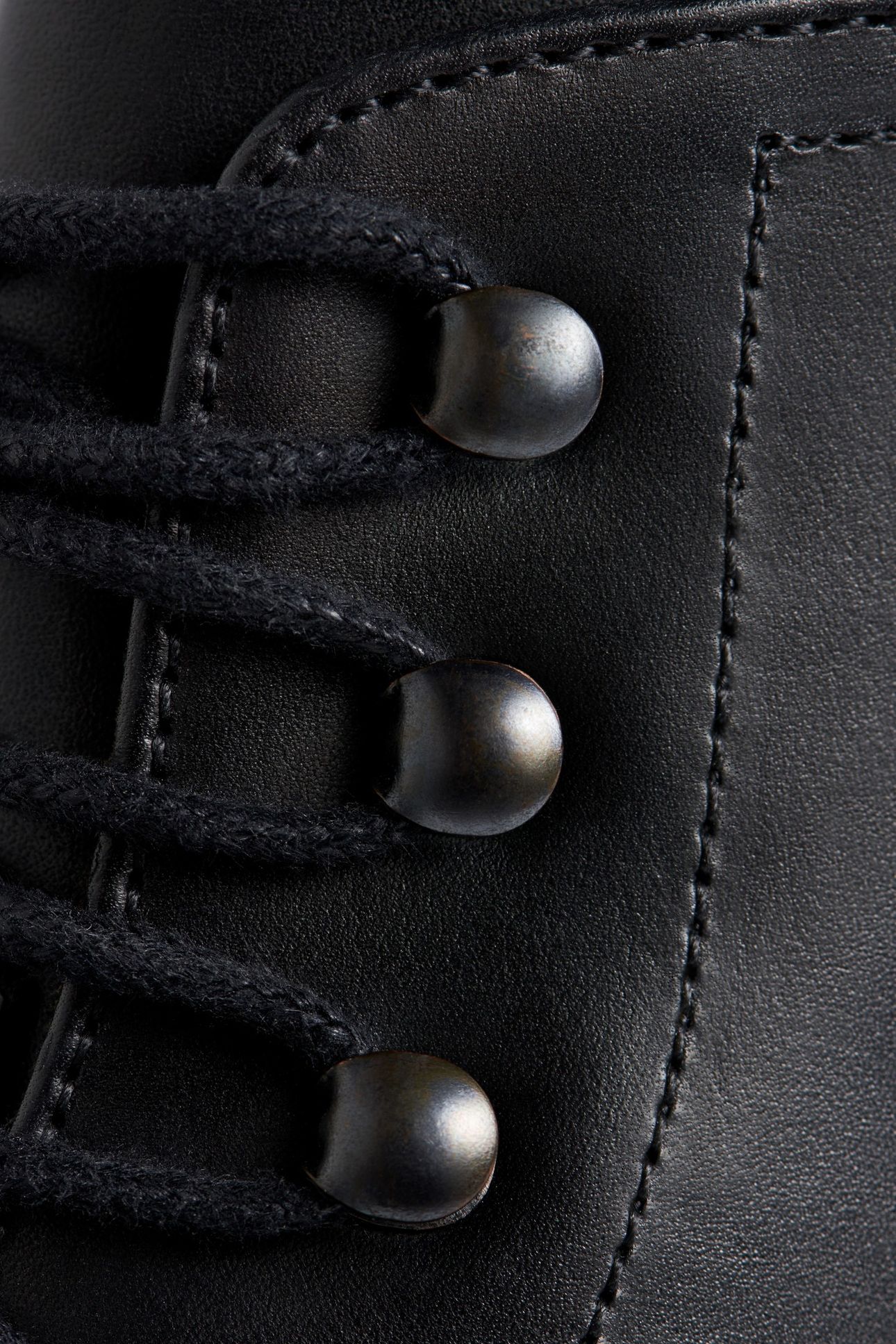 LEATHER-BOOT-BLACK BLACK 6