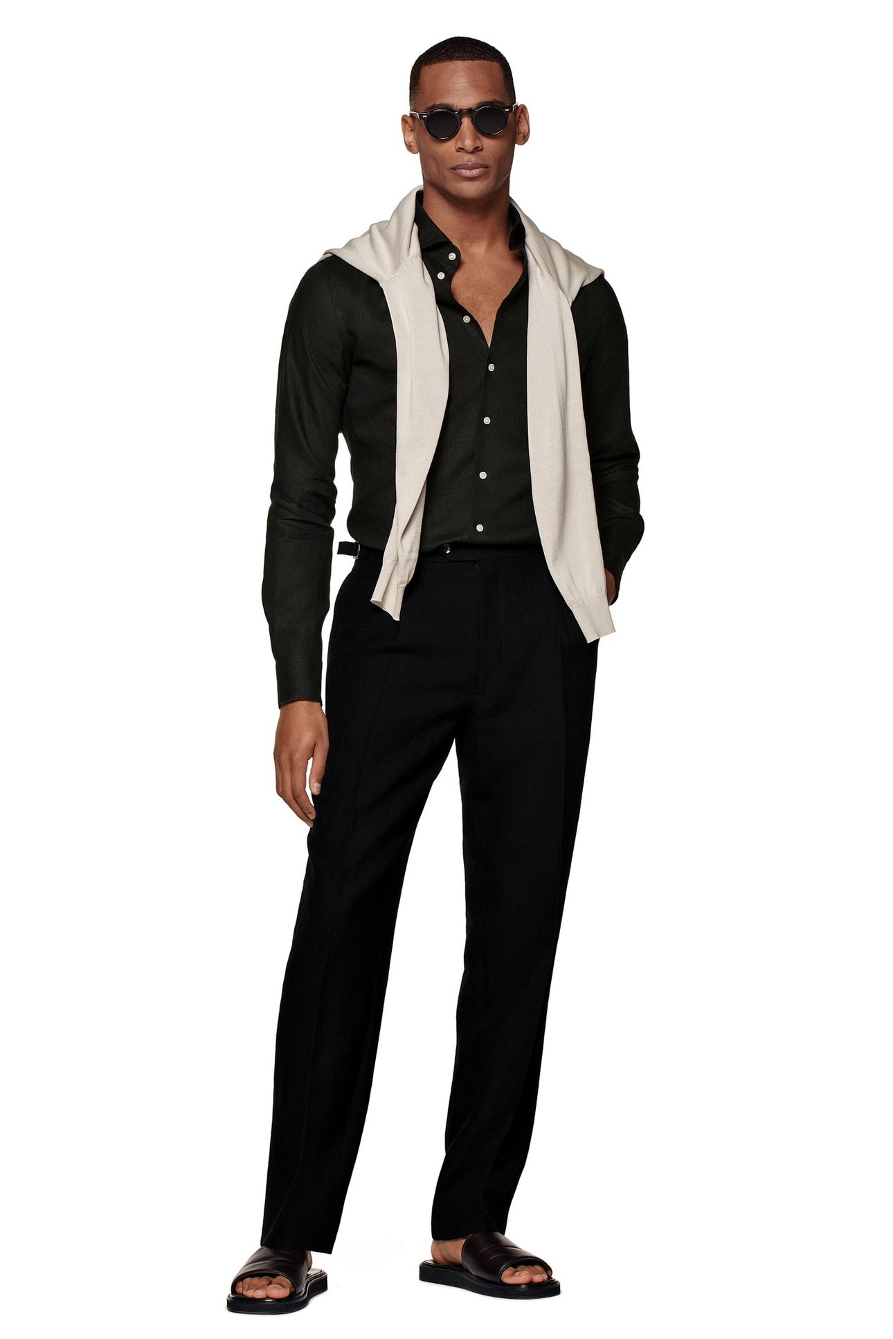 PURE LINEN BLACK 2