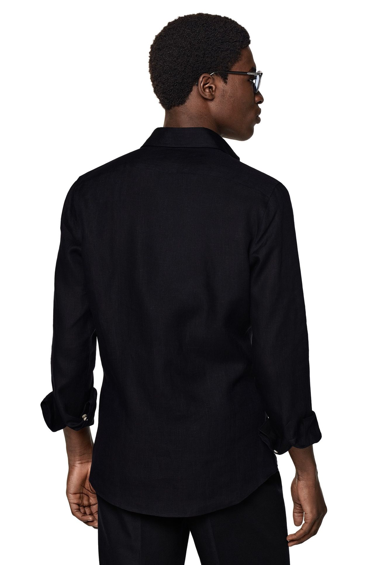 PURE LINEN NAVY 3