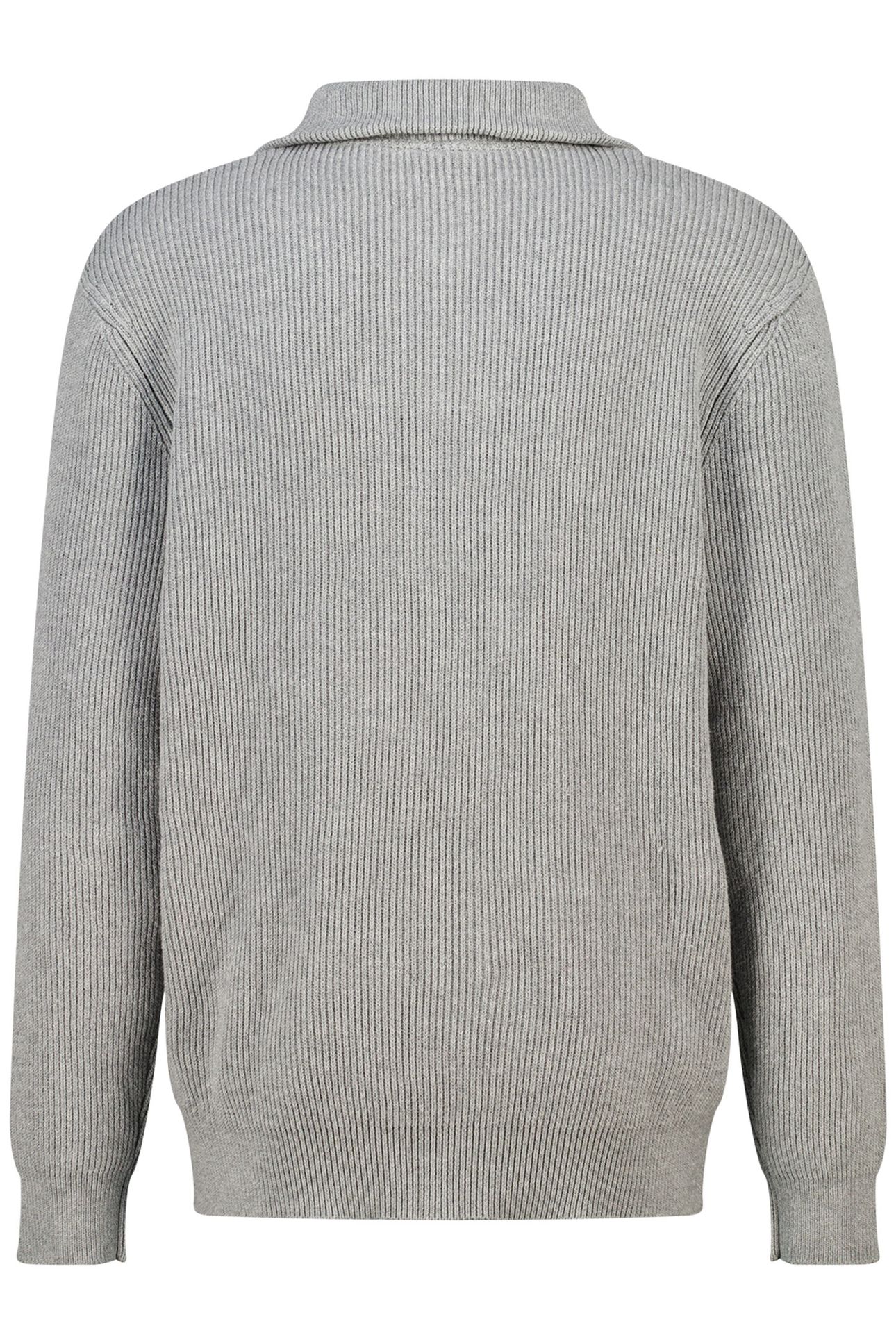 KENT HALFZIP DARK GREY MELANGE 4