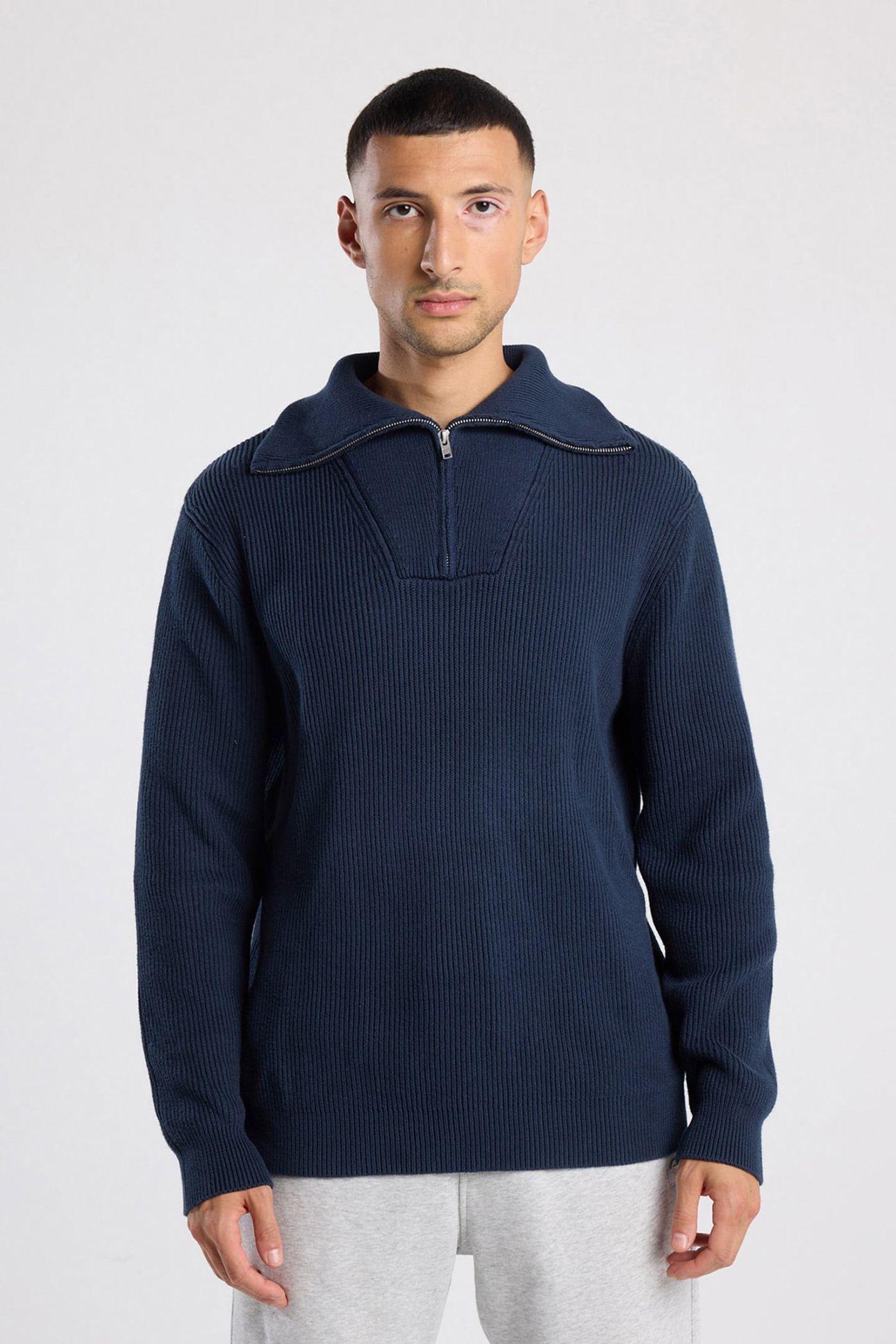 KENT HALFZIP DARK BLUE 1