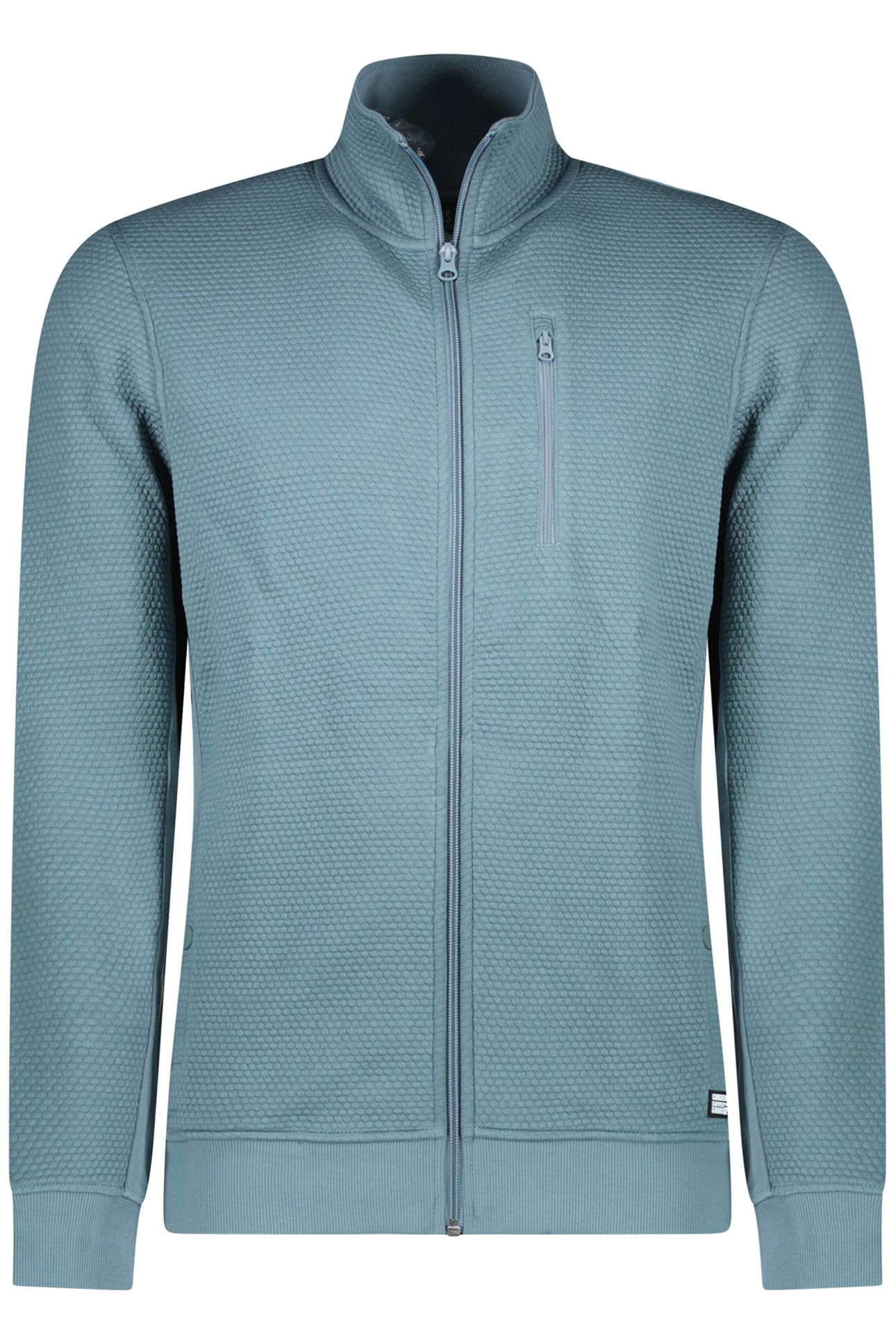 KAELIX ZIP VEST SEA BLUE 1