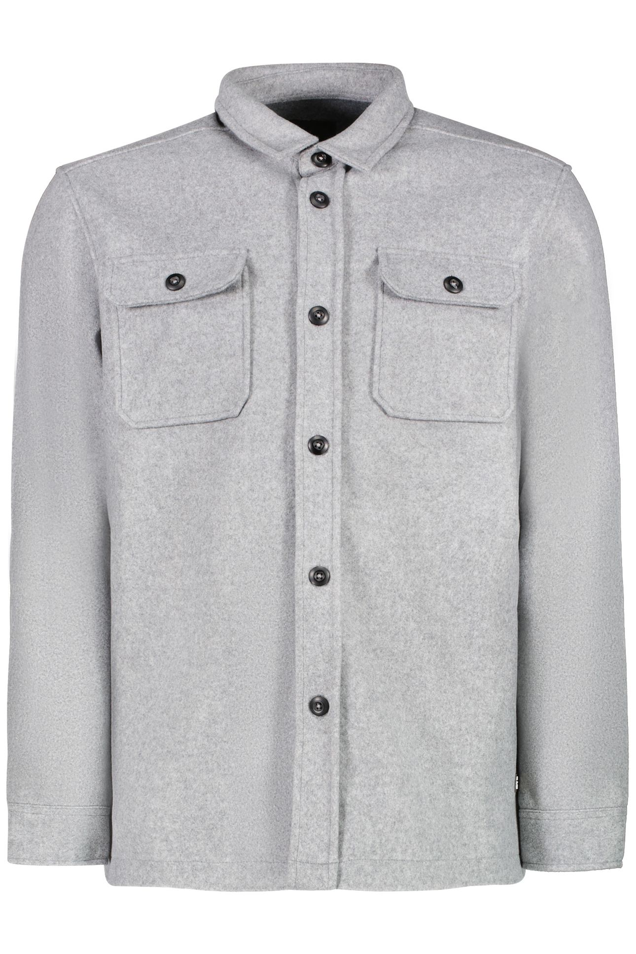 MITZEL SW SHIRT GREY MELEE 2