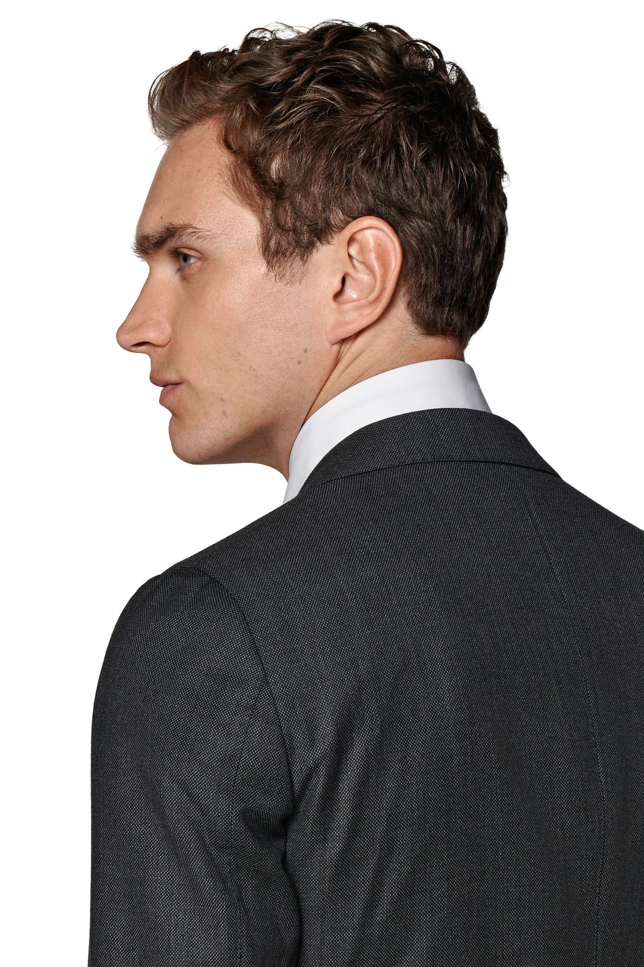 D. GREY PURE WOOL JACKET S130 5