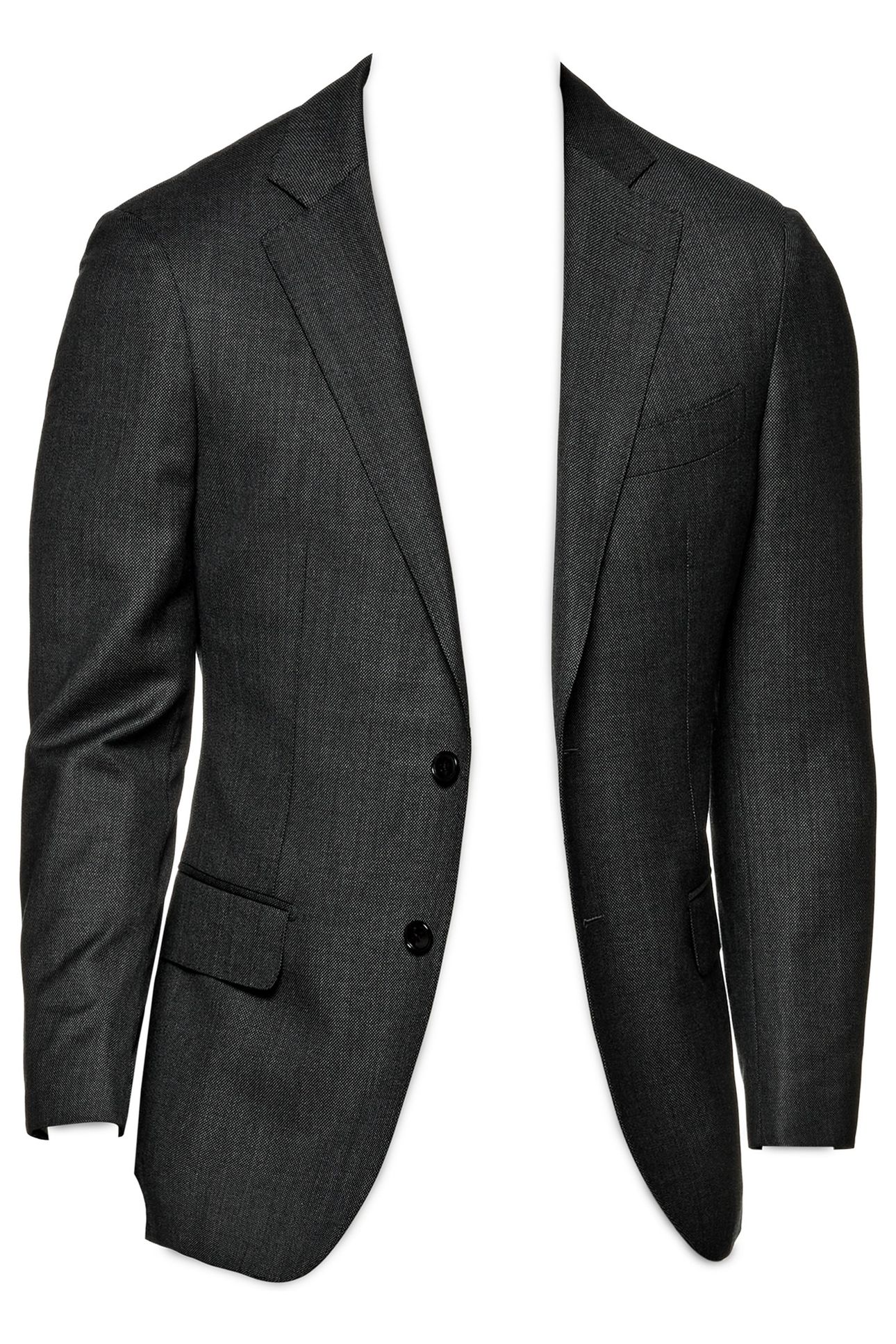D. GREY PURE WOOL JACKET S130 3