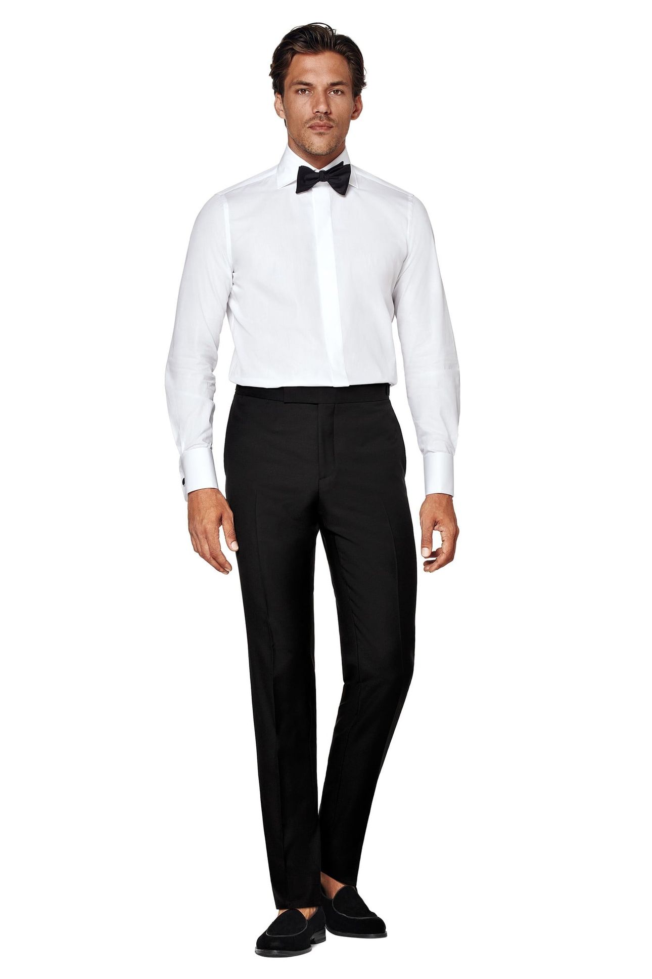 TUXEDO HIDDEN BUTTON WHITE 2