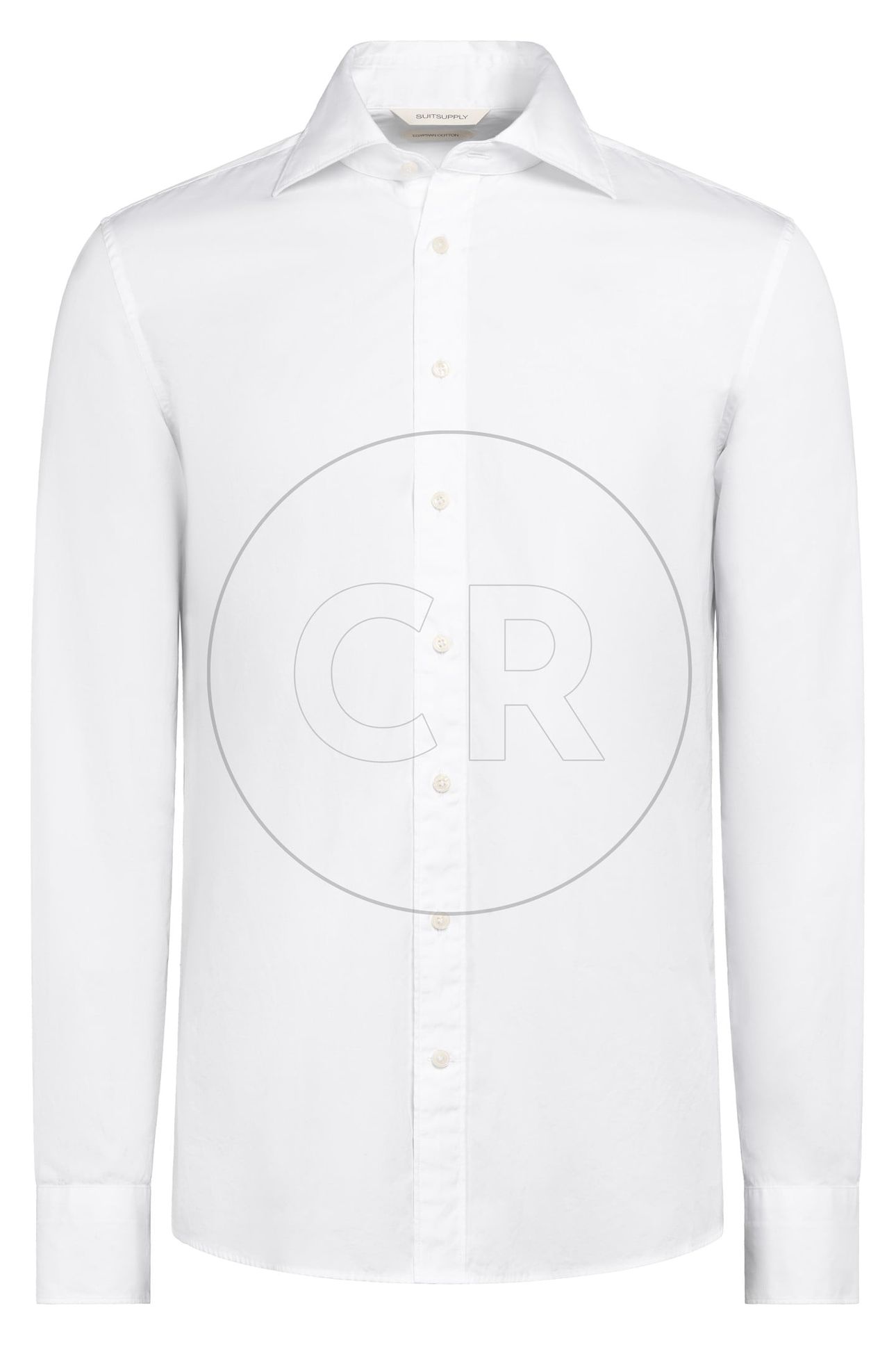 WASHED POPLIN WHITE 1