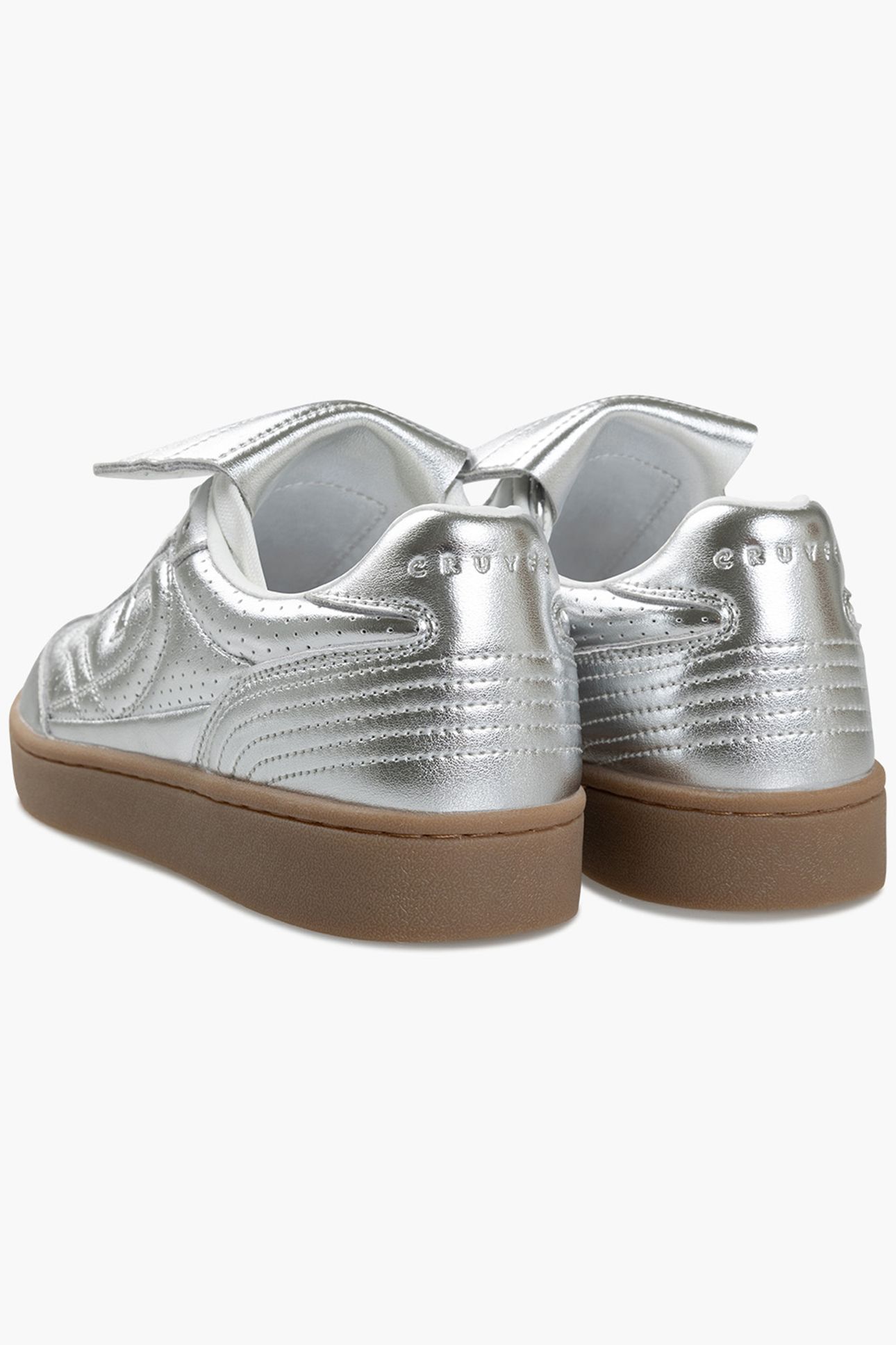 CALCIO CUP - METALLIC LEATHER SILVER 5