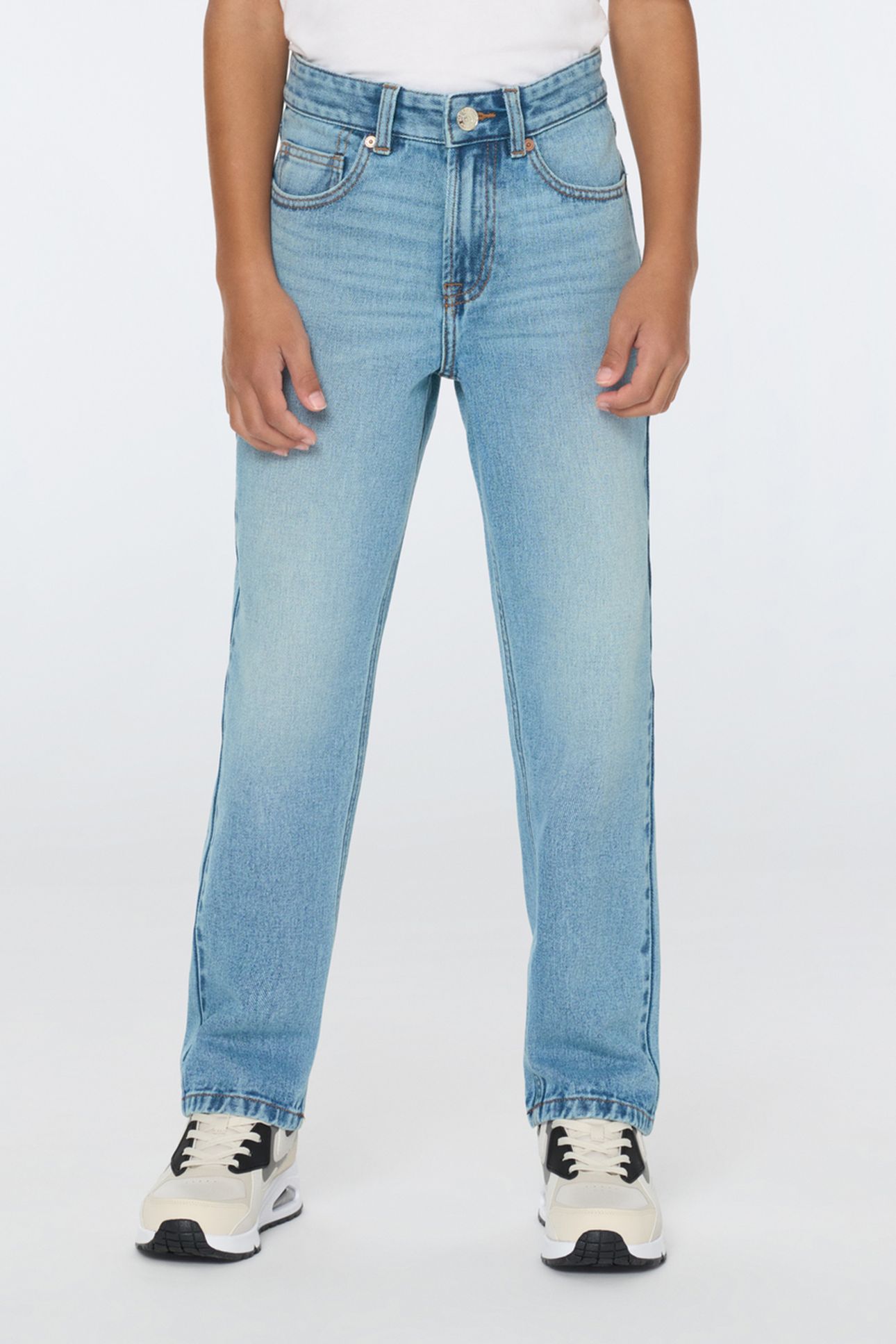 BOYS LIGHT 5PKT STRAIGHT FIT JEAN LT BLUE PASTEL 1