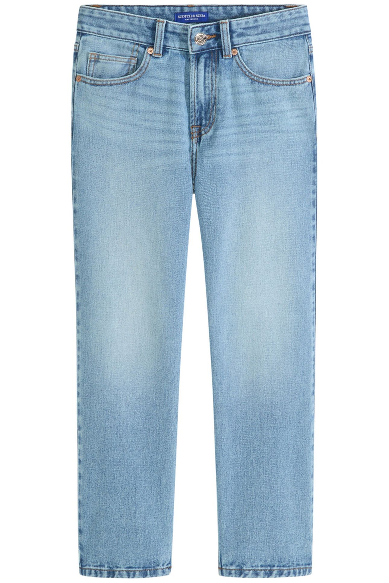 BOYS LIGHT 5PKT STRAIGHT FIT JEAN LT BLUE PASTEL 4
