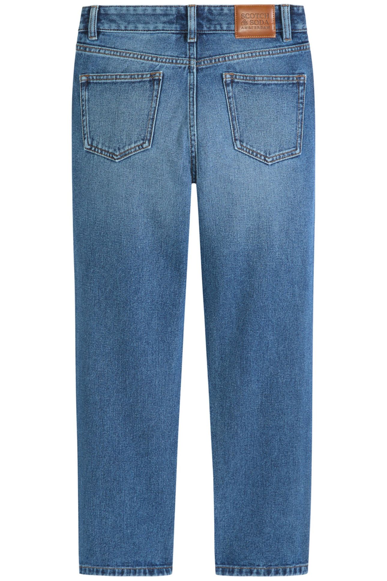 BOYS MEDIUM 5PKT STRAIGHT FIT JEAN INDIGO FORCE 5