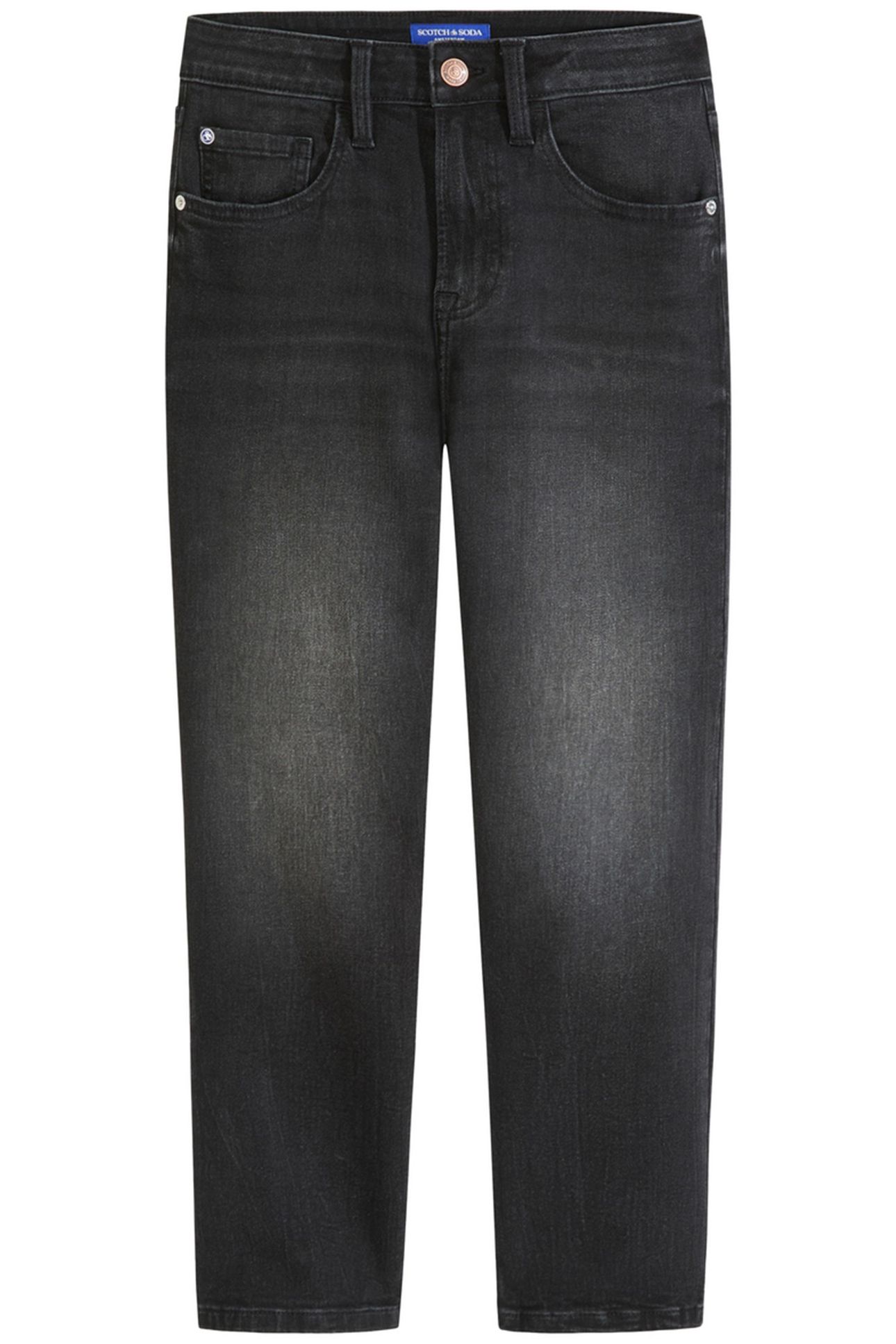 BOYS 5 PKT LOOSE TAPERED FIT JEAN BLACK NIGHT 4