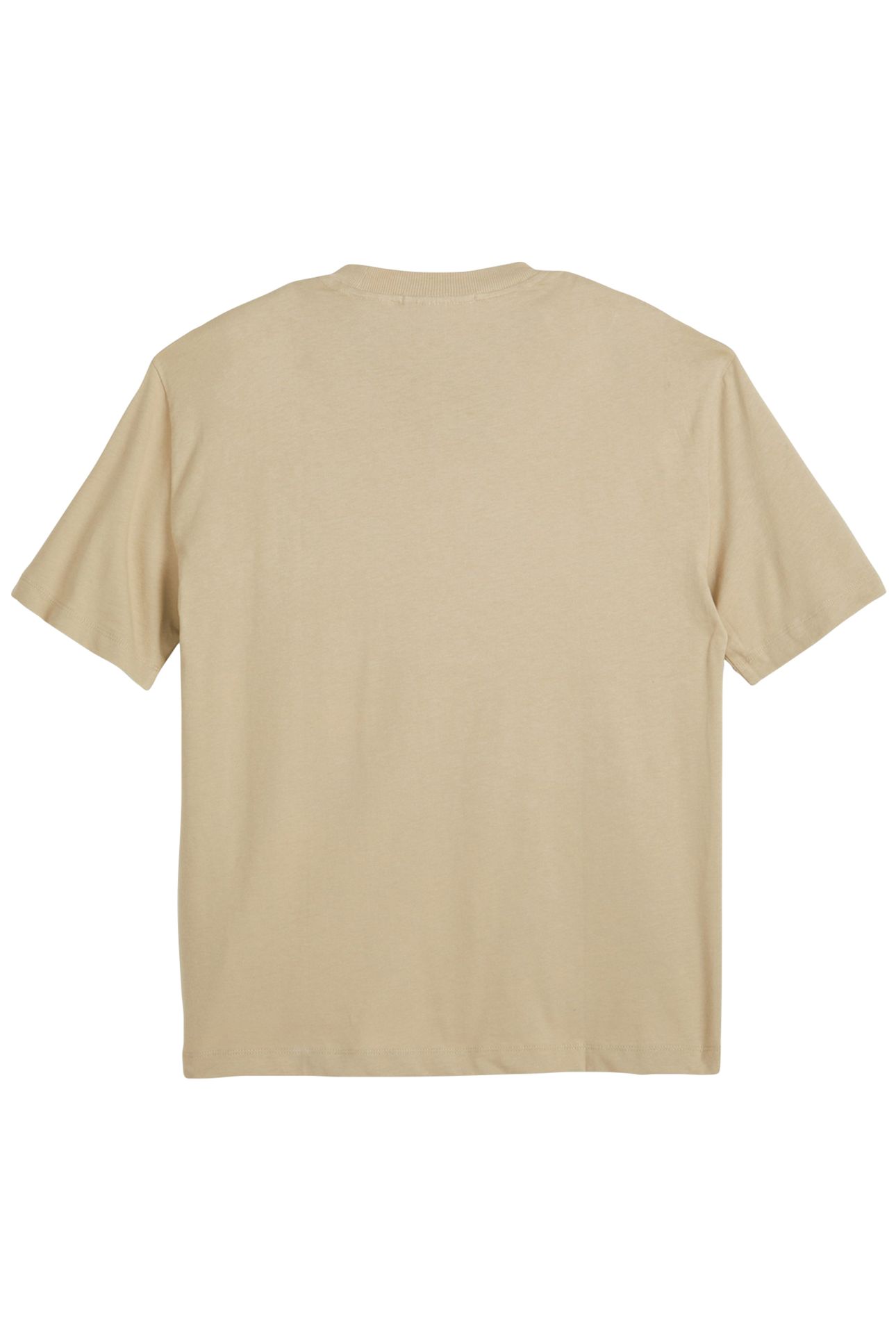 SS GRAPHIC OVERSIZED TEE TAUPE 2