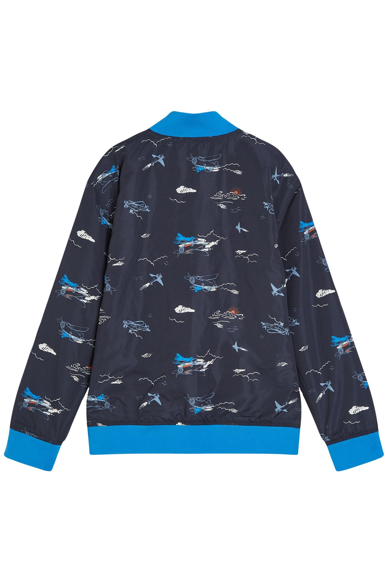 BOYS REVERSIBLE BOMBER JACKET TRAVERTINE 2