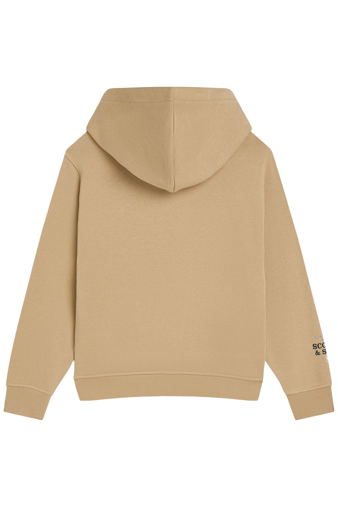 BOYS GRAPHIC FLEECE HOODIE TANNIN 2