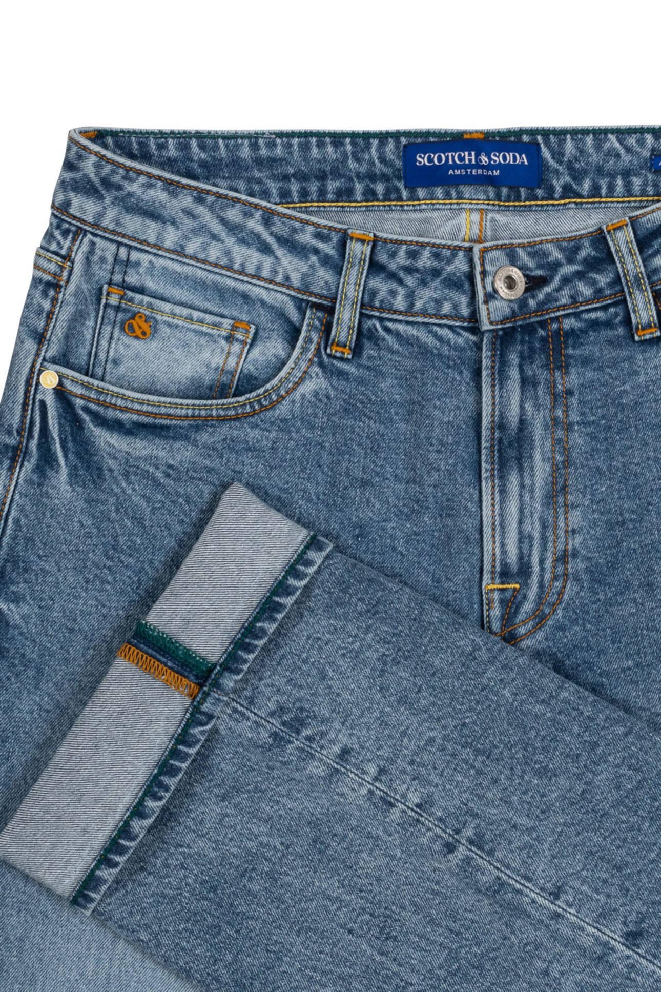 AUTHENTIC FIT MARIN WASH JEAN NAVY COMBO 3