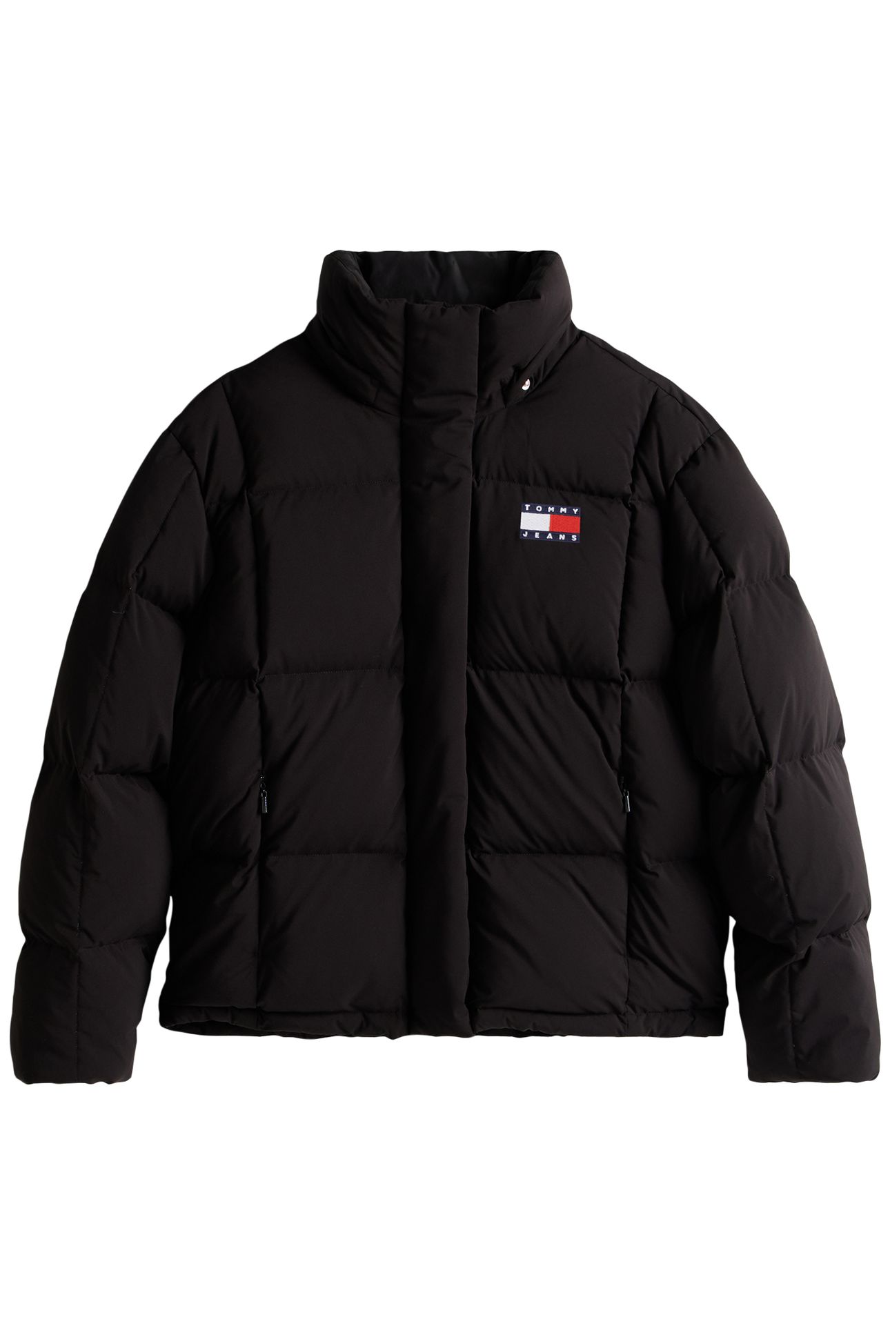 DOWN HOODED ALASKA PUFFER JACKET BLACK 3