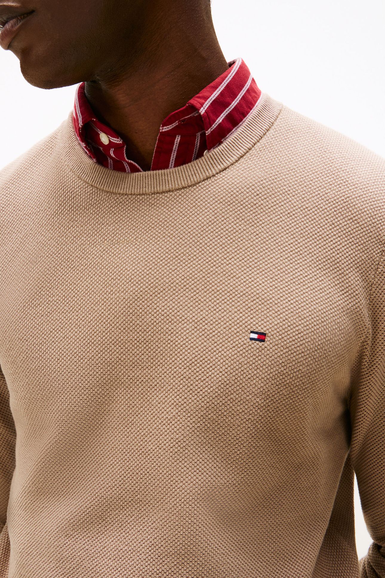 ESSENTIAL STRUCTURE SWEATER COASTAL TAUPE 5