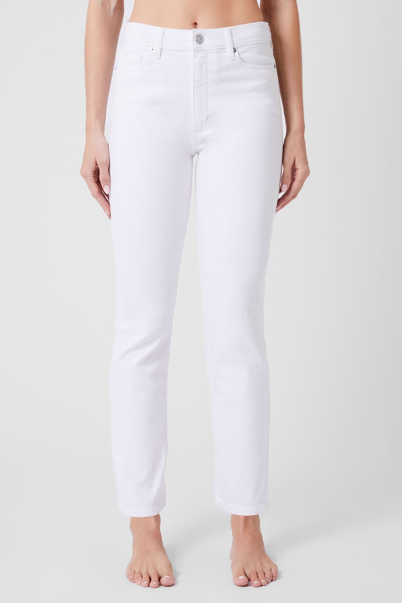 STRETCH ANKLE JEAN WHITE 1