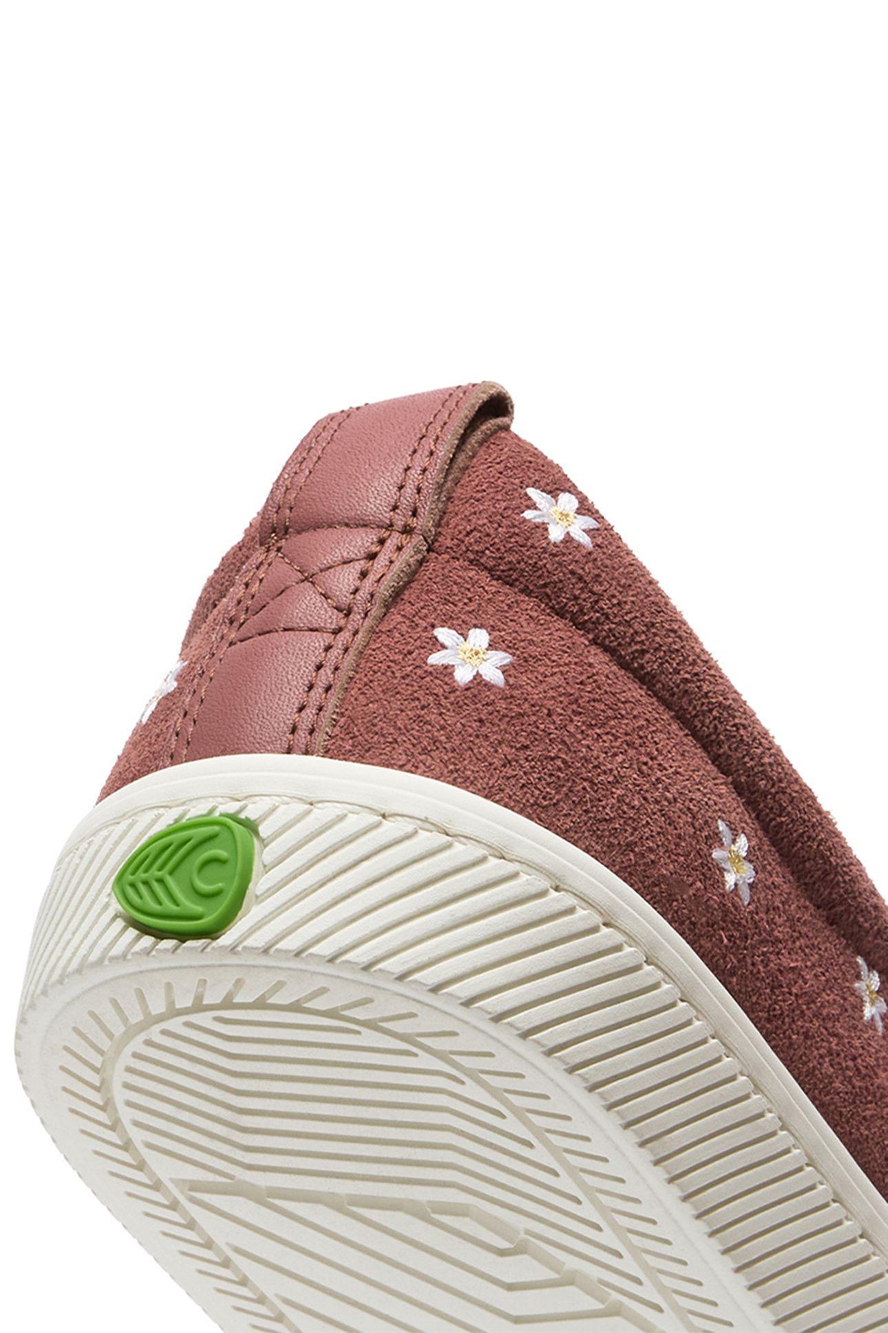 OCA SUEDE MARY JANE WITHERED ROSE EMBROIDERED FLOWERS 3