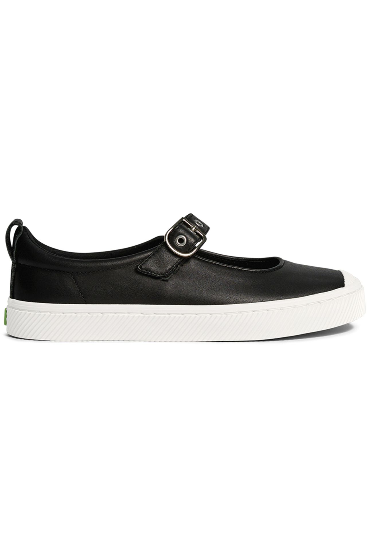 OCA LEATHER MARY JANE BLACK NAPA 1
