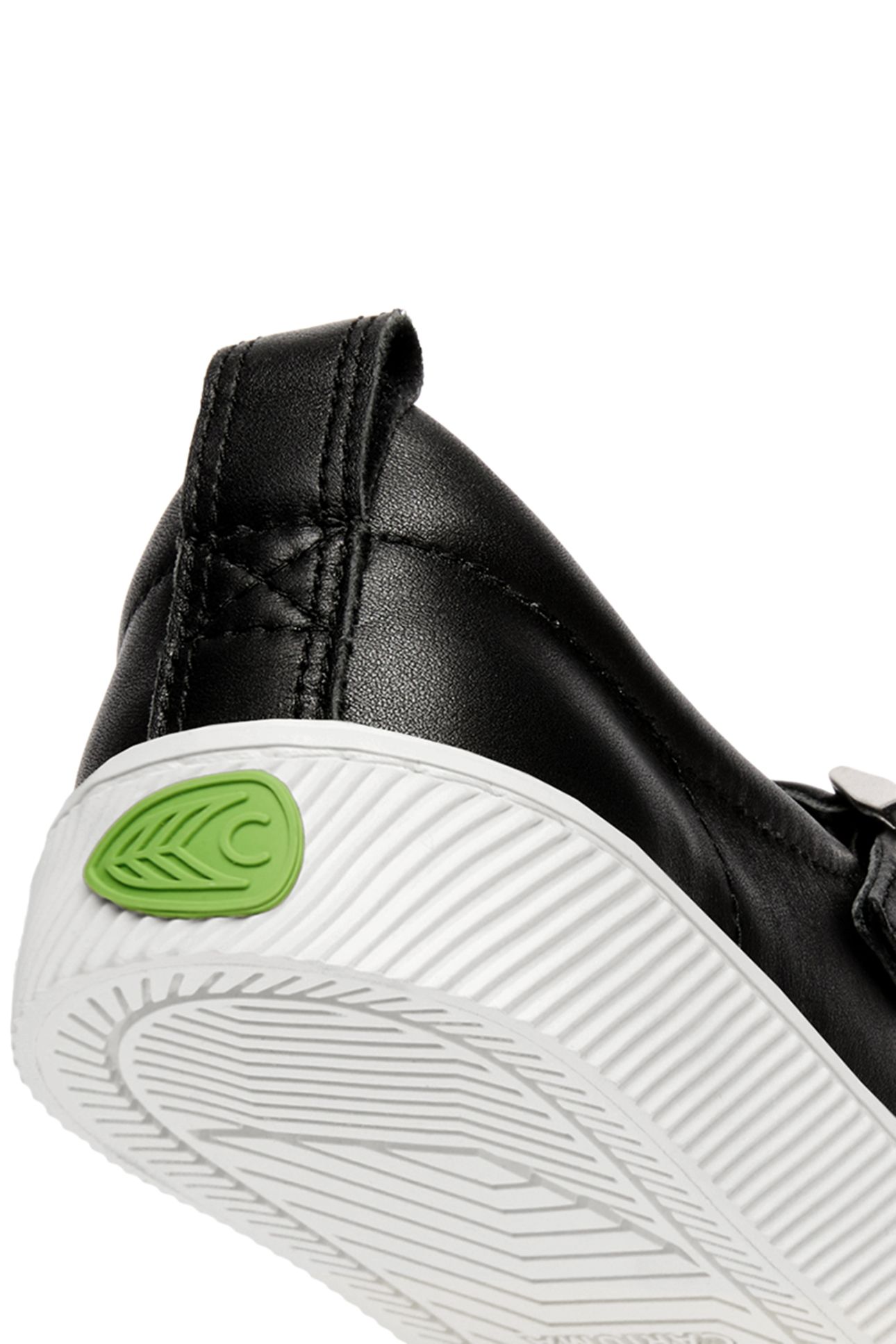 OCA LEATHER MARY JANE BLACK NAPA 5