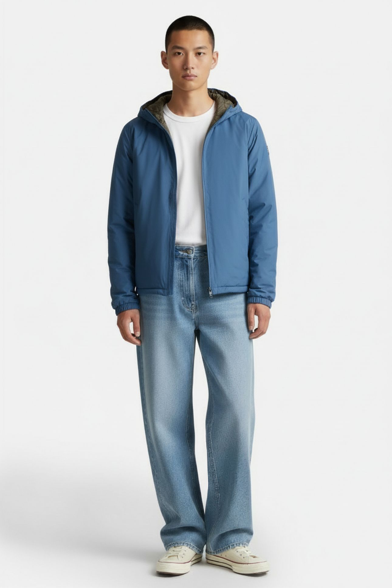 MAT DOWN JACKET DARK DENIM 1