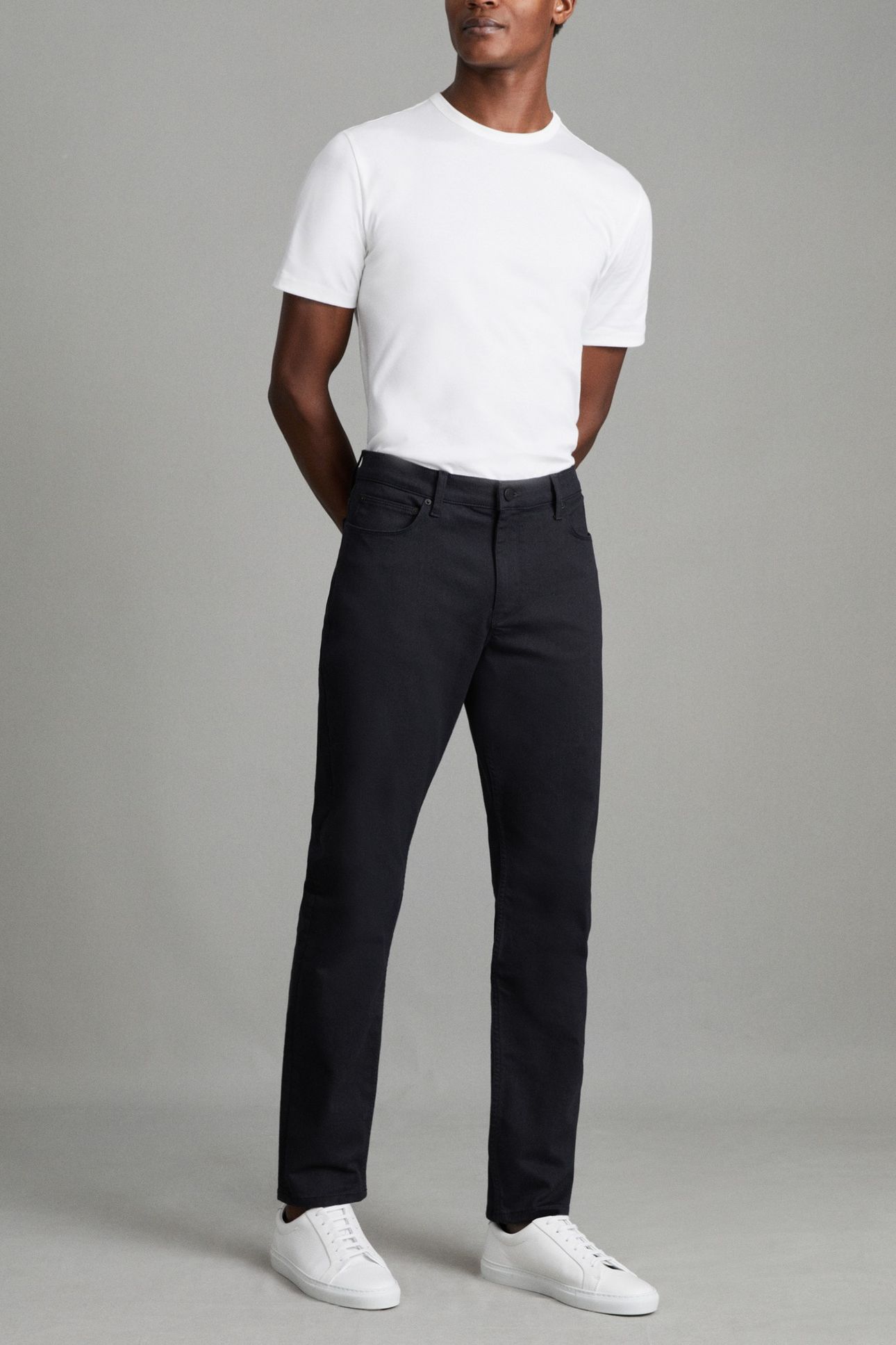 STAY BLUE SLIM JEANS BLUE 3