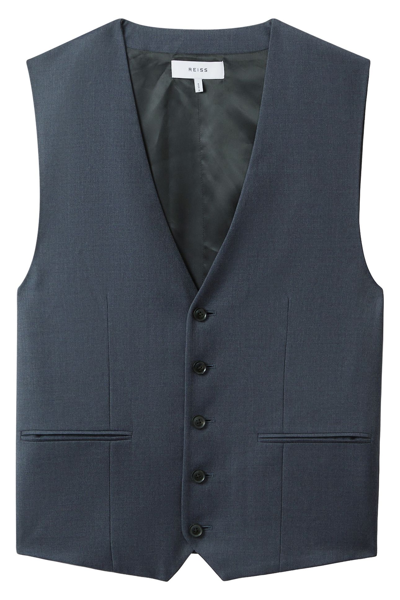 PLAIN WEAVE WAISTCOAT AIRFORCE BLUE 4