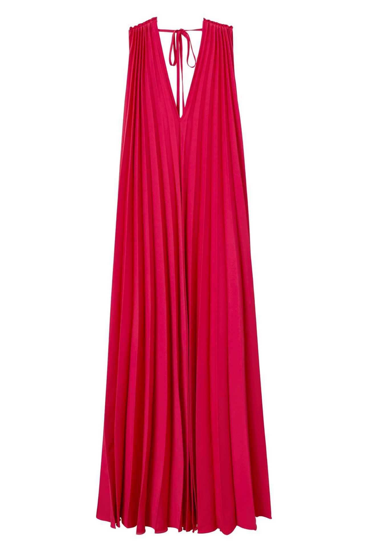 PLEATED OCCASION GOWN CORAL 4