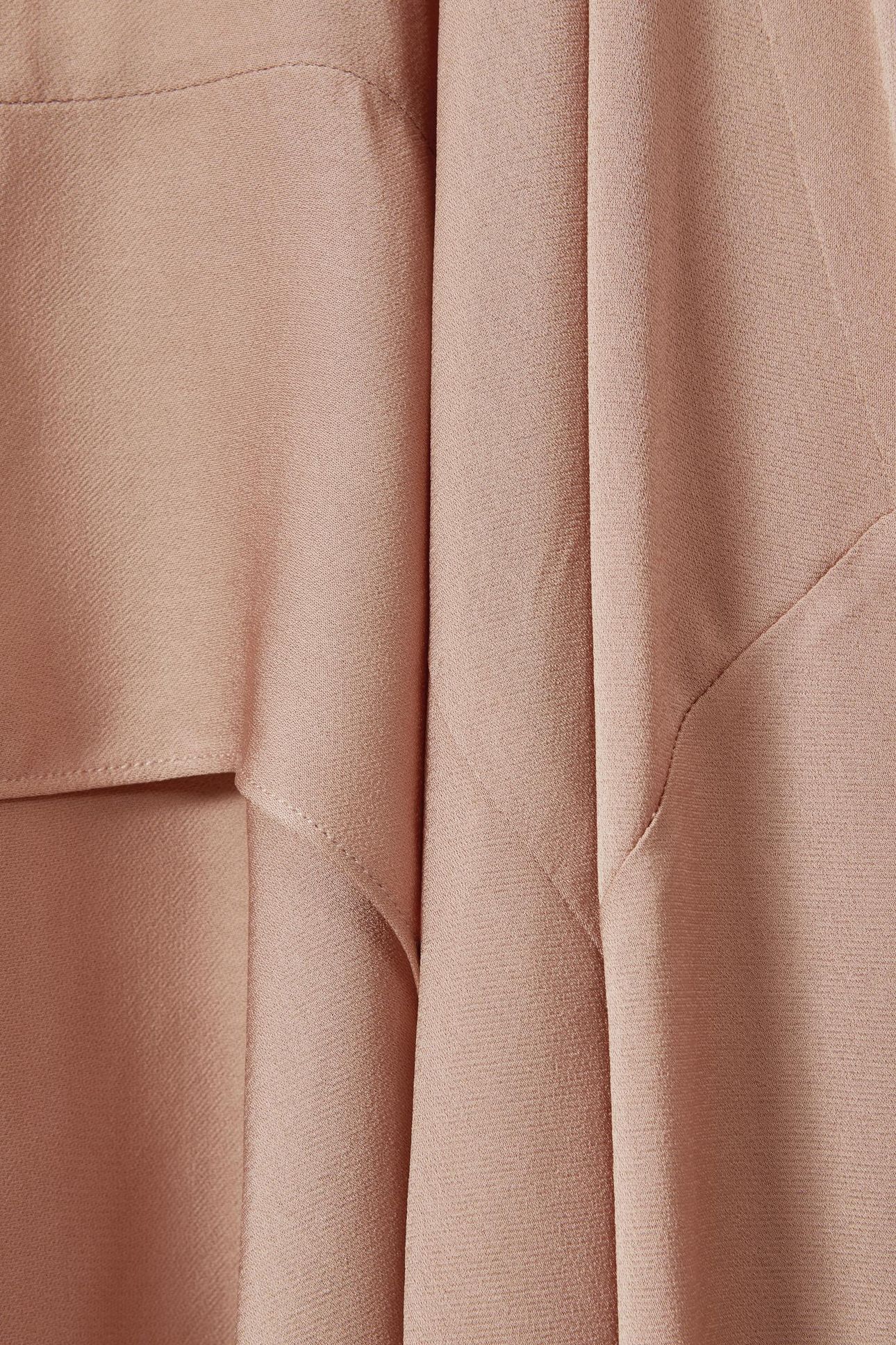 ASYMMETRIC HEM SKIRT NUDE 5