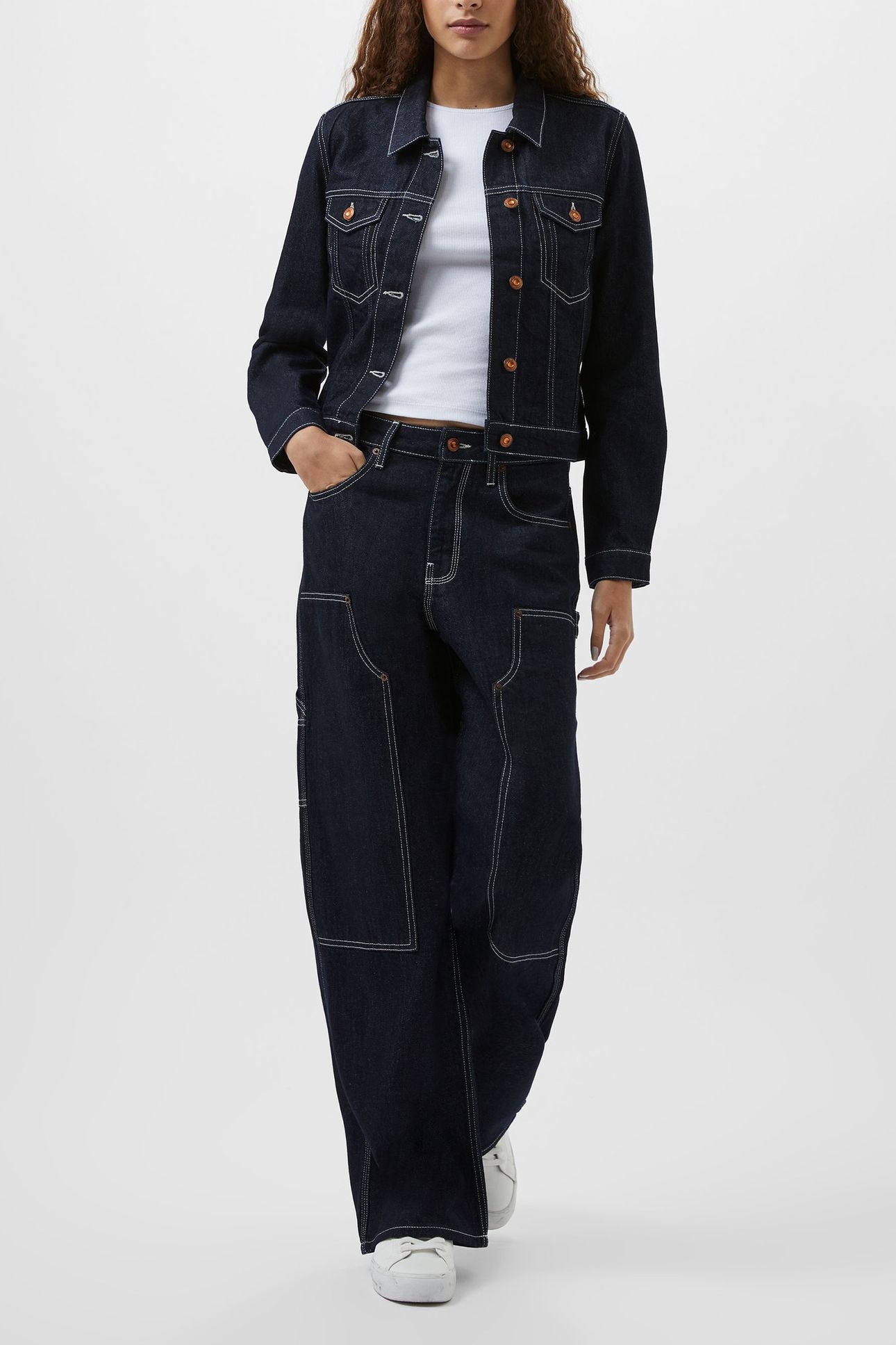 DENVER DENIM JACKET CLEAN INDIGO DENIM 1