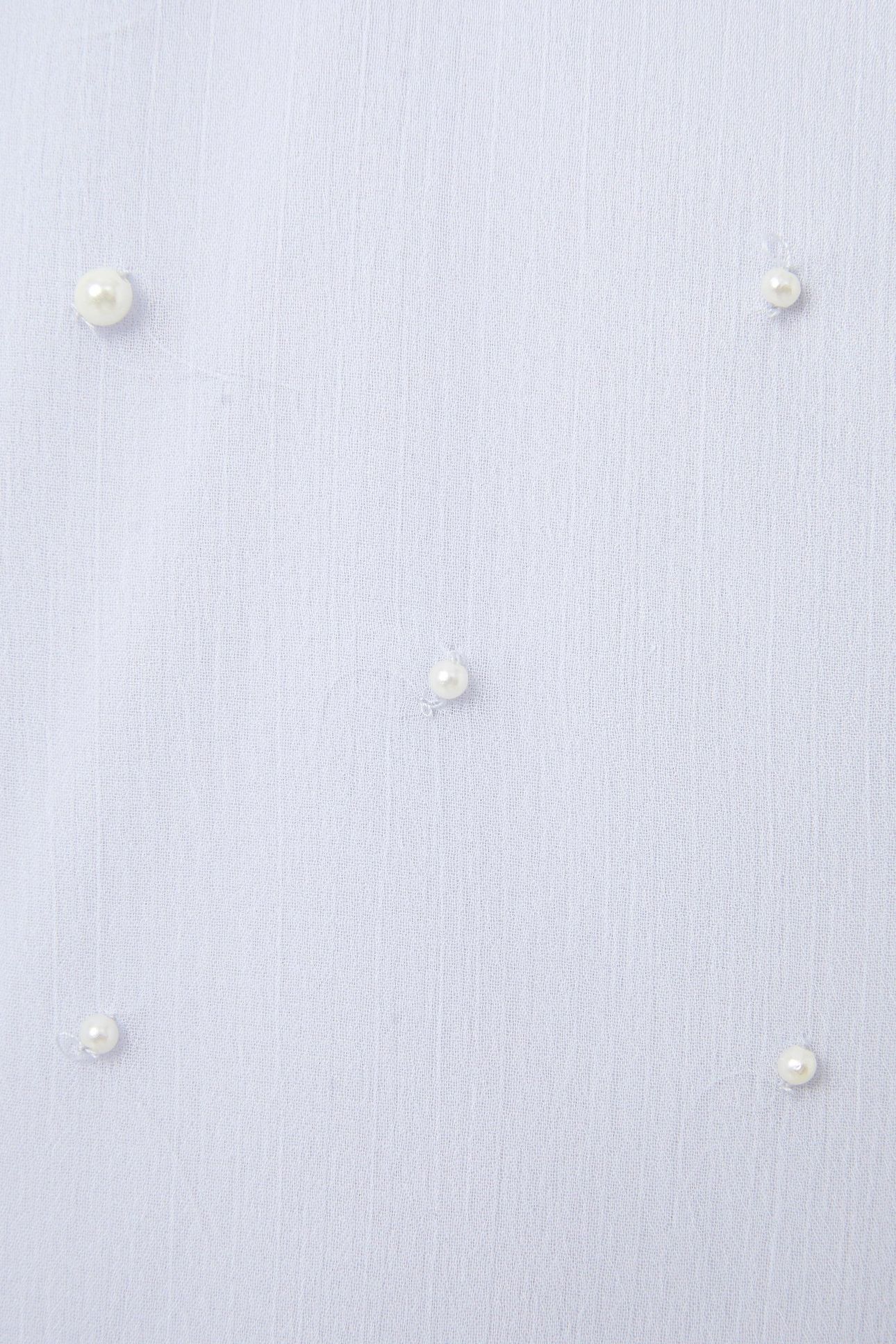 ELIZABEH CHIFFON PEARL DRESS POWDER BLUE 4