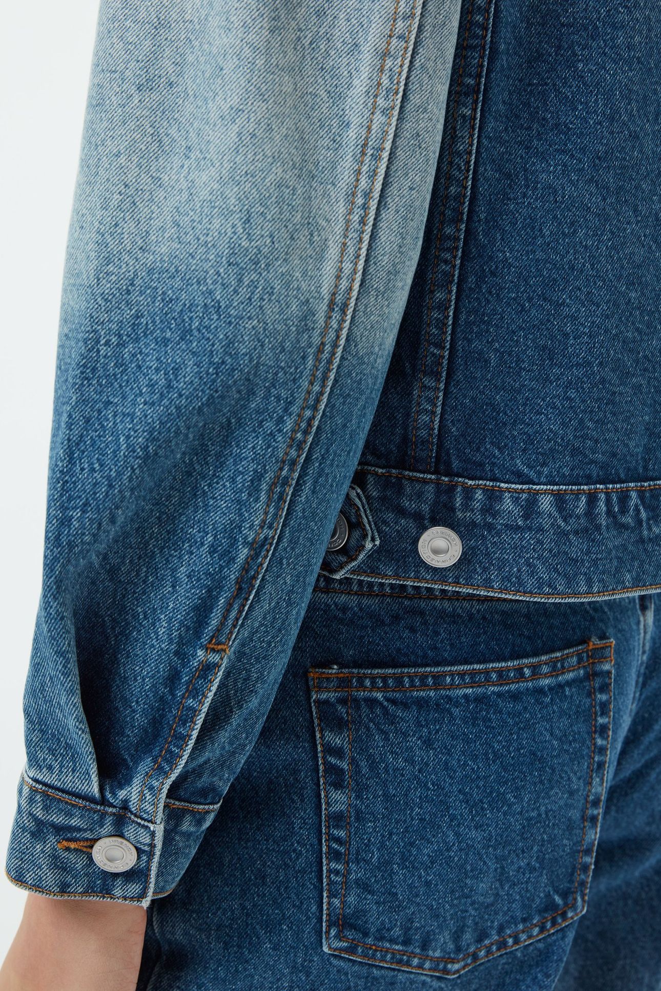 DALLAS DENIM JACKET VINTAGE BLUE OMBRE 4