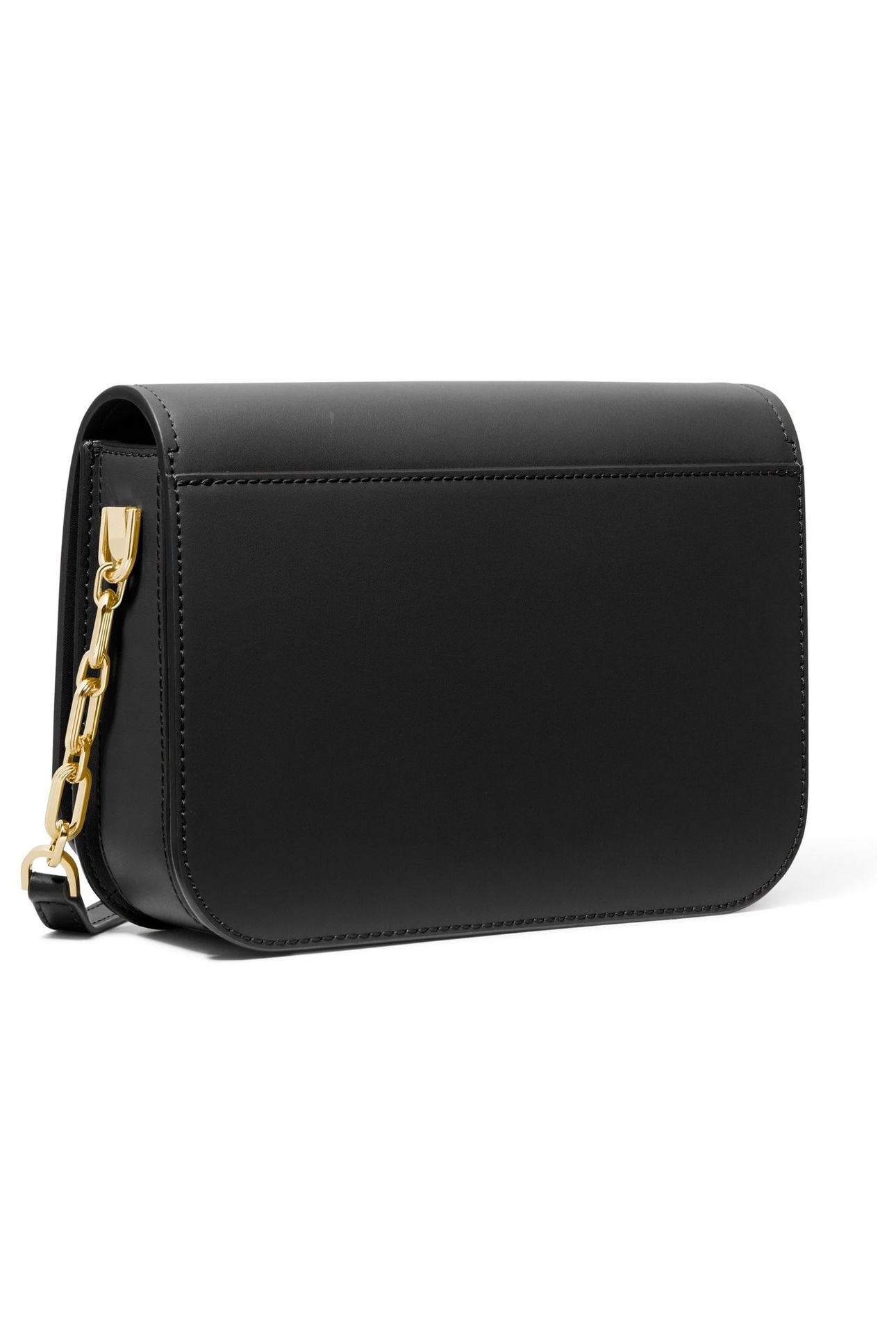 MEDIUM CHAIN MESSENGER BAG BLACK 3