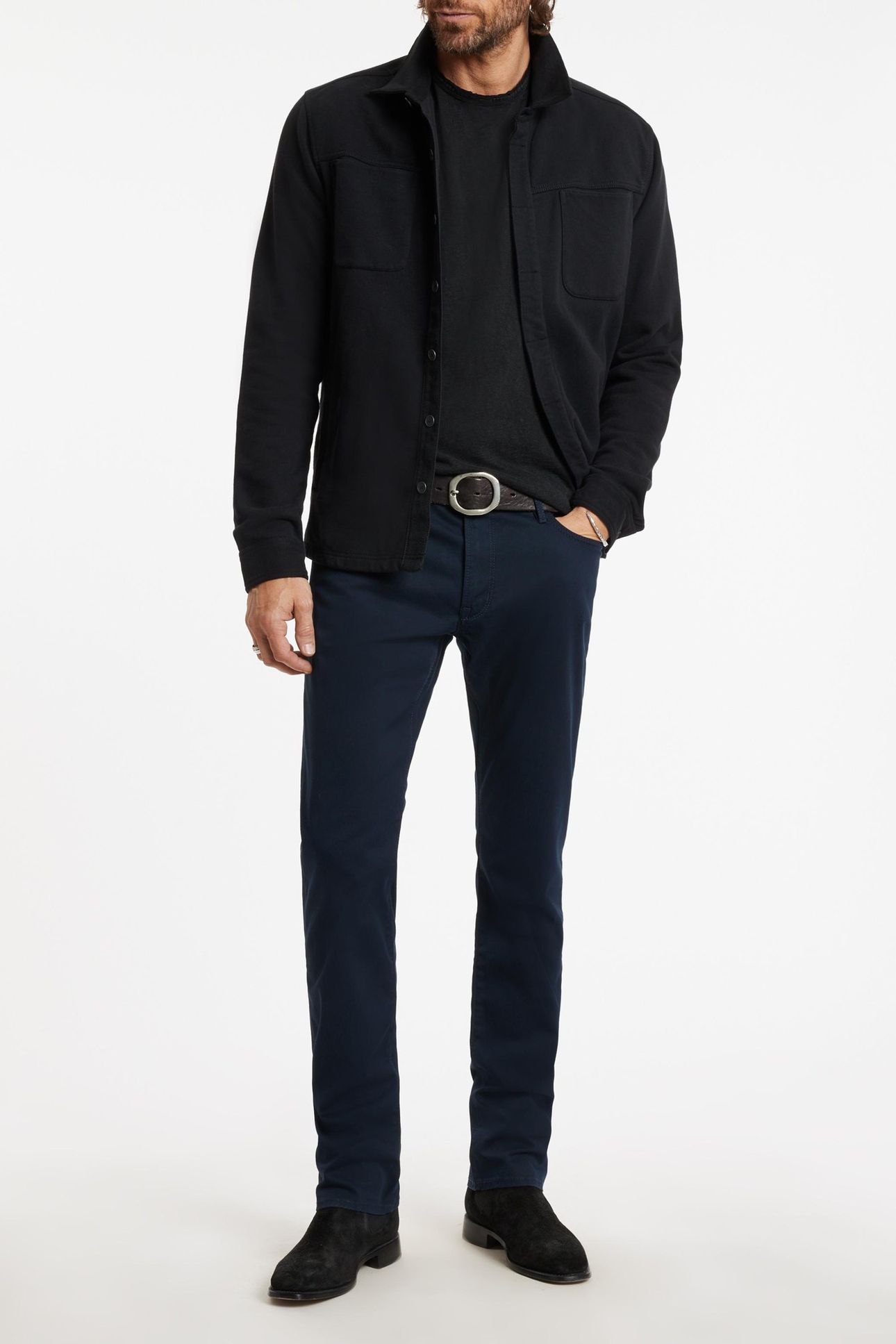 J701 REGULAR FIT NAVY 2