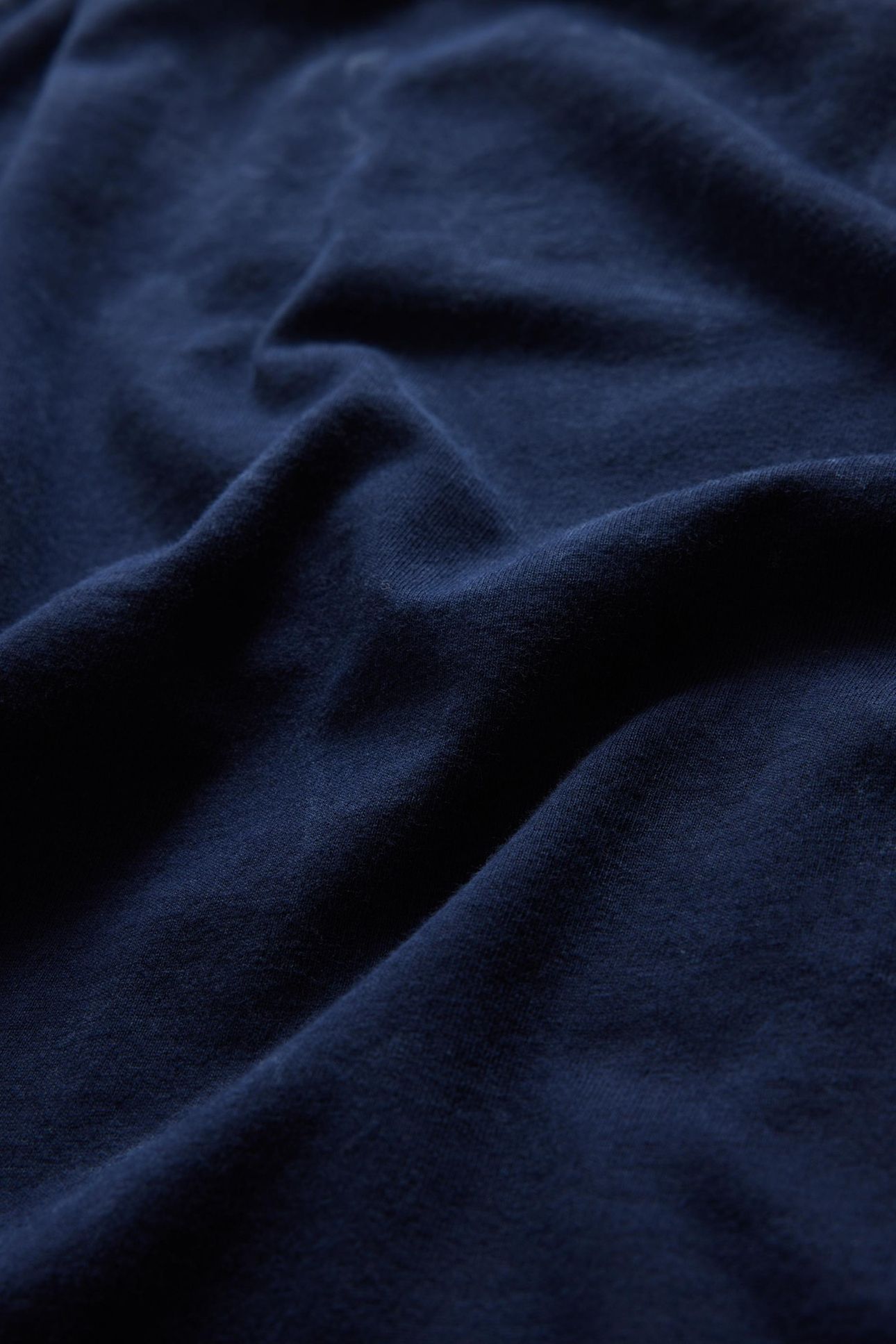 ENZO SS CREW IN MARBLE WASH NAVY 2