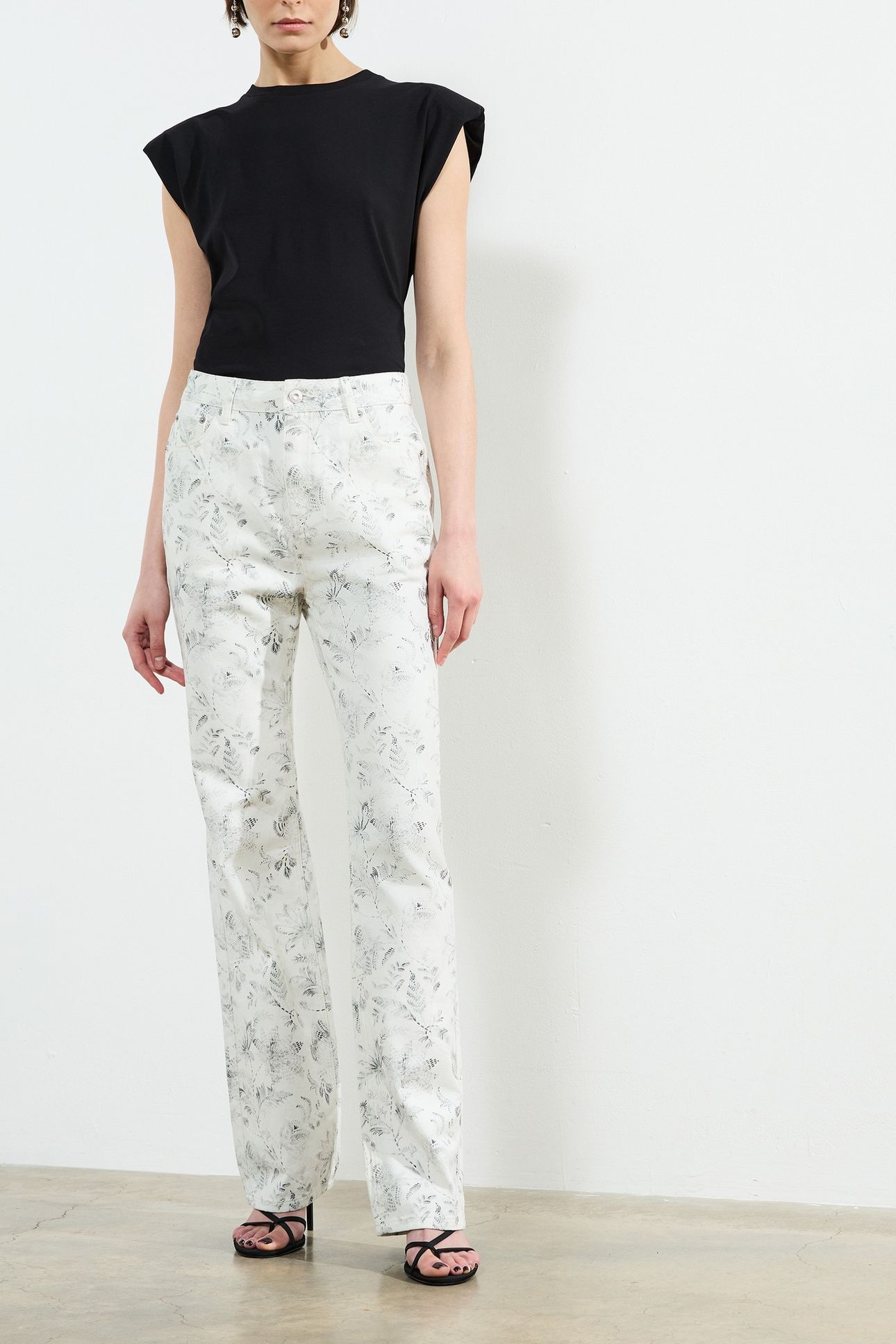 SERENITY DENIM JEAN WHITE/GREY 2
