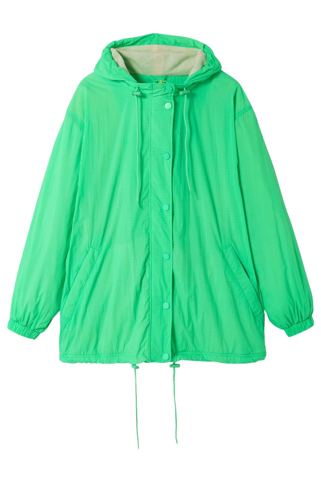 LOOSE LONG ZIP-UP JACKET 1
