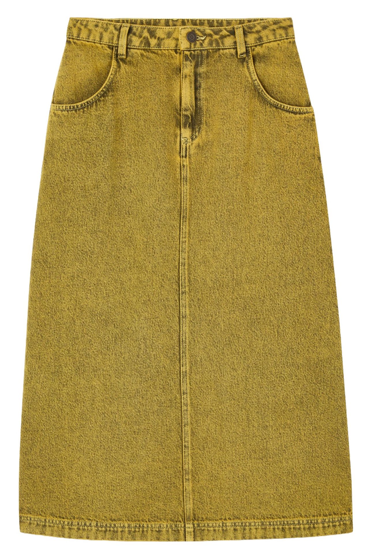 LONG SKIRT YELLOW OVERDYE 1