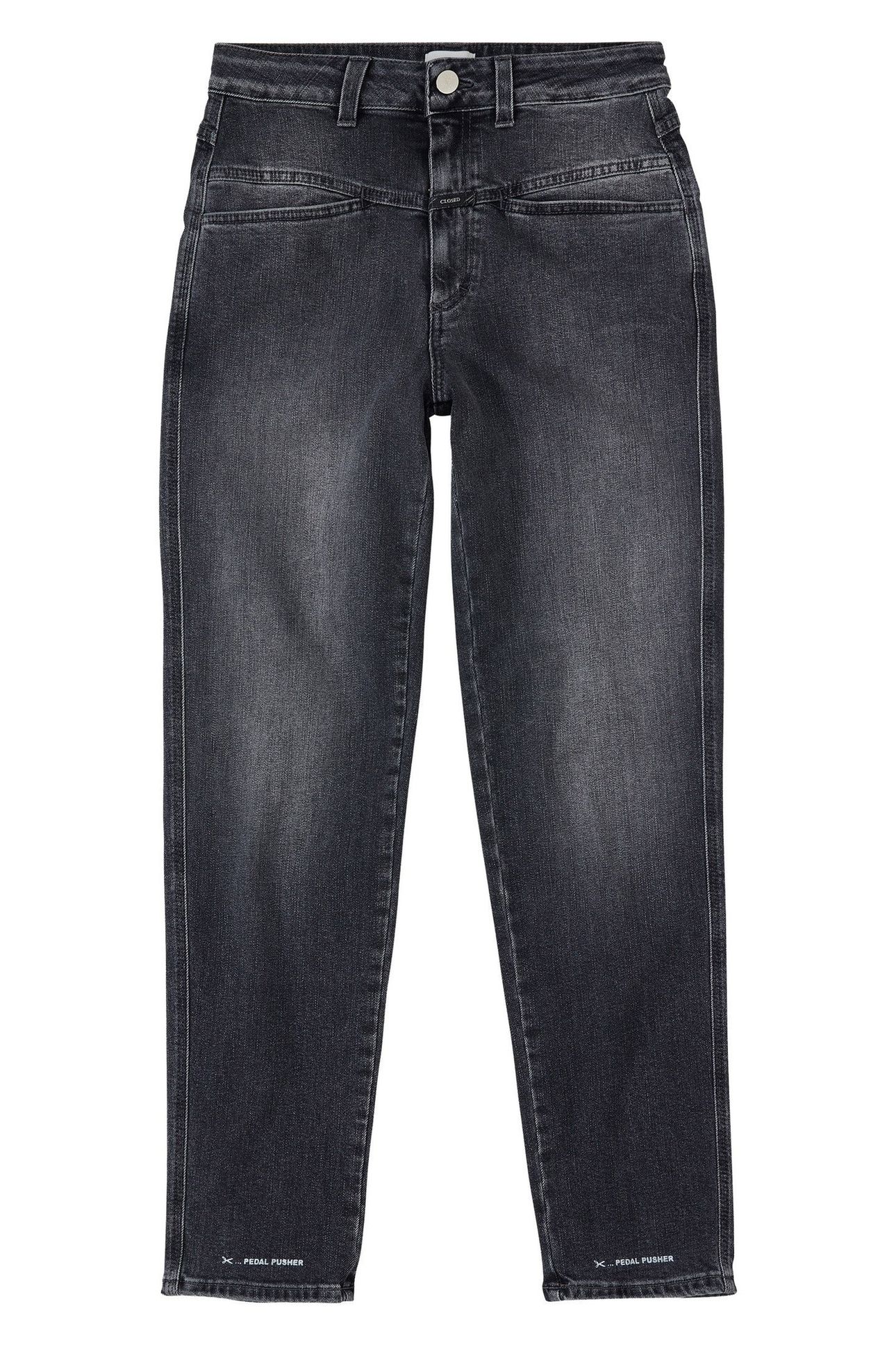 PEDAL PUSHER JEANS MID GREY 4
