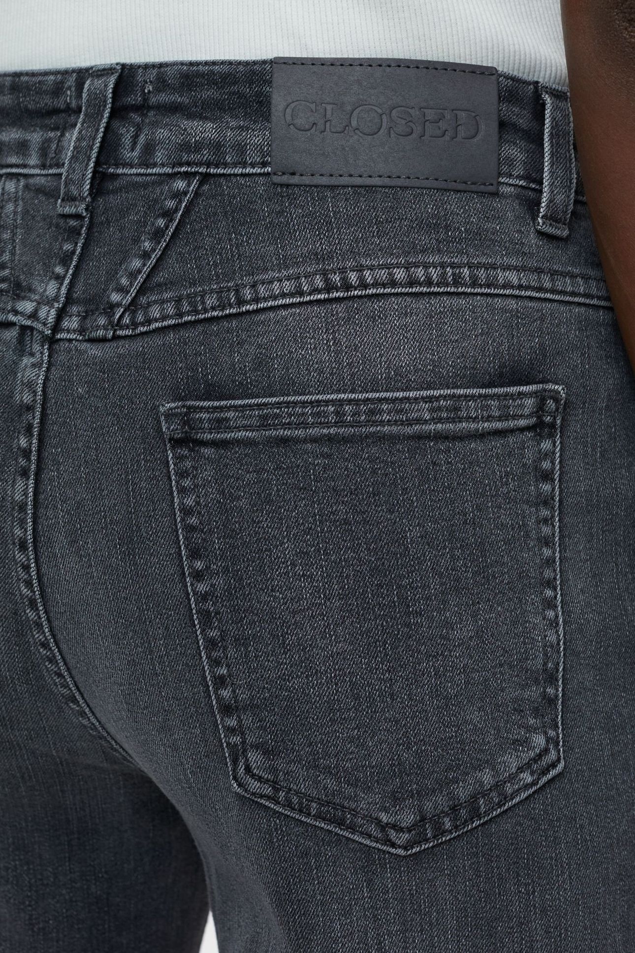PEDAL PUSHER JEANS MID GREY 5
