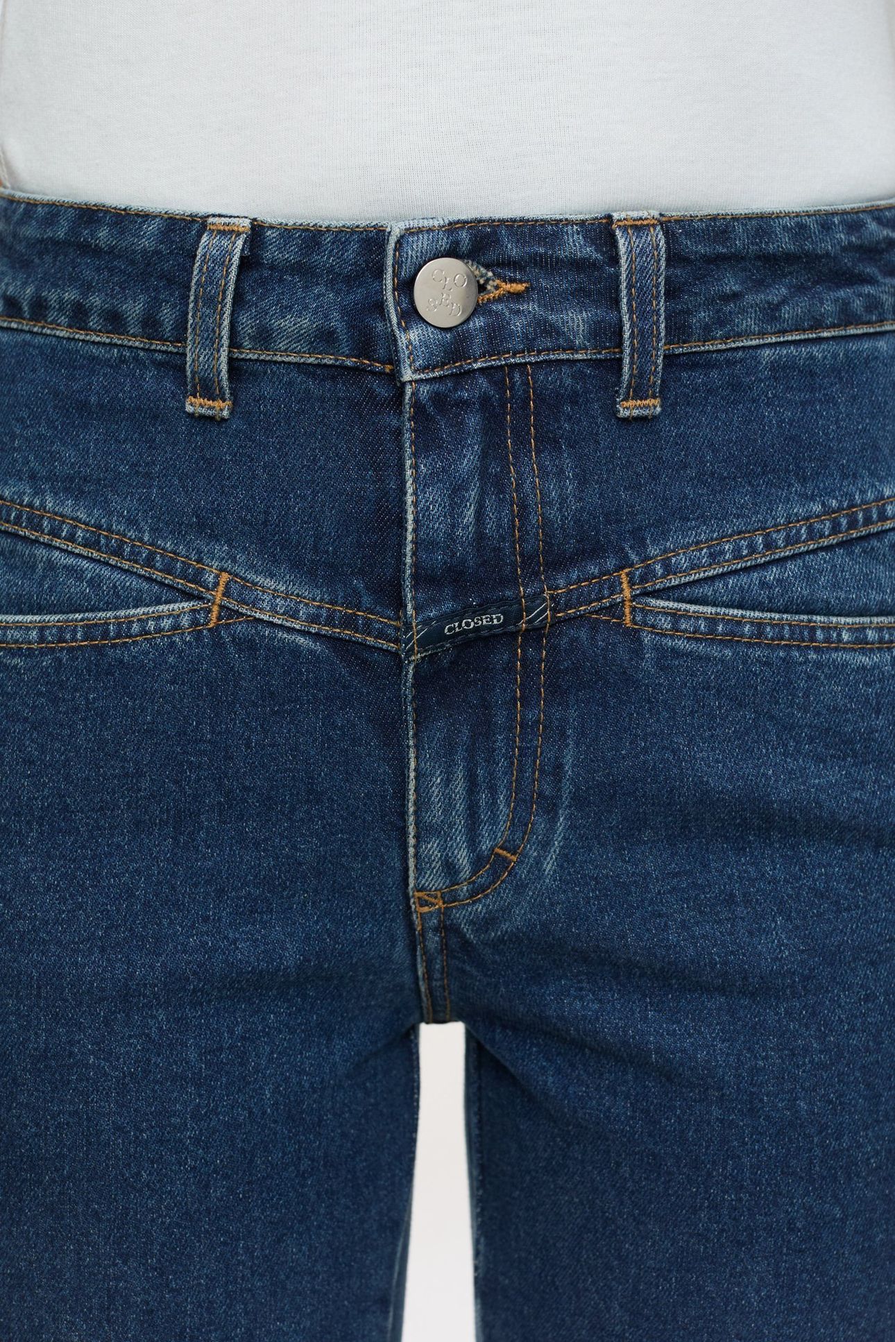 PEDAL PUSHER JEANS DARK BLUE 3