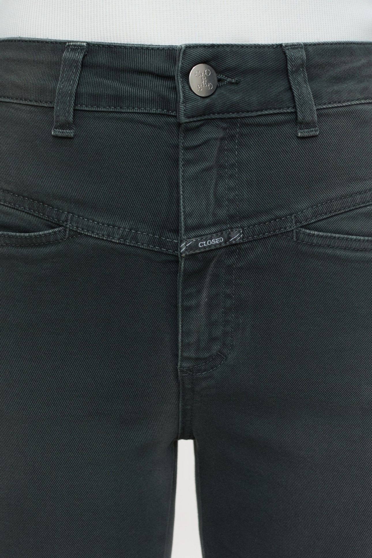 PEDAL PUSHER JEANS PINI GREEN 3