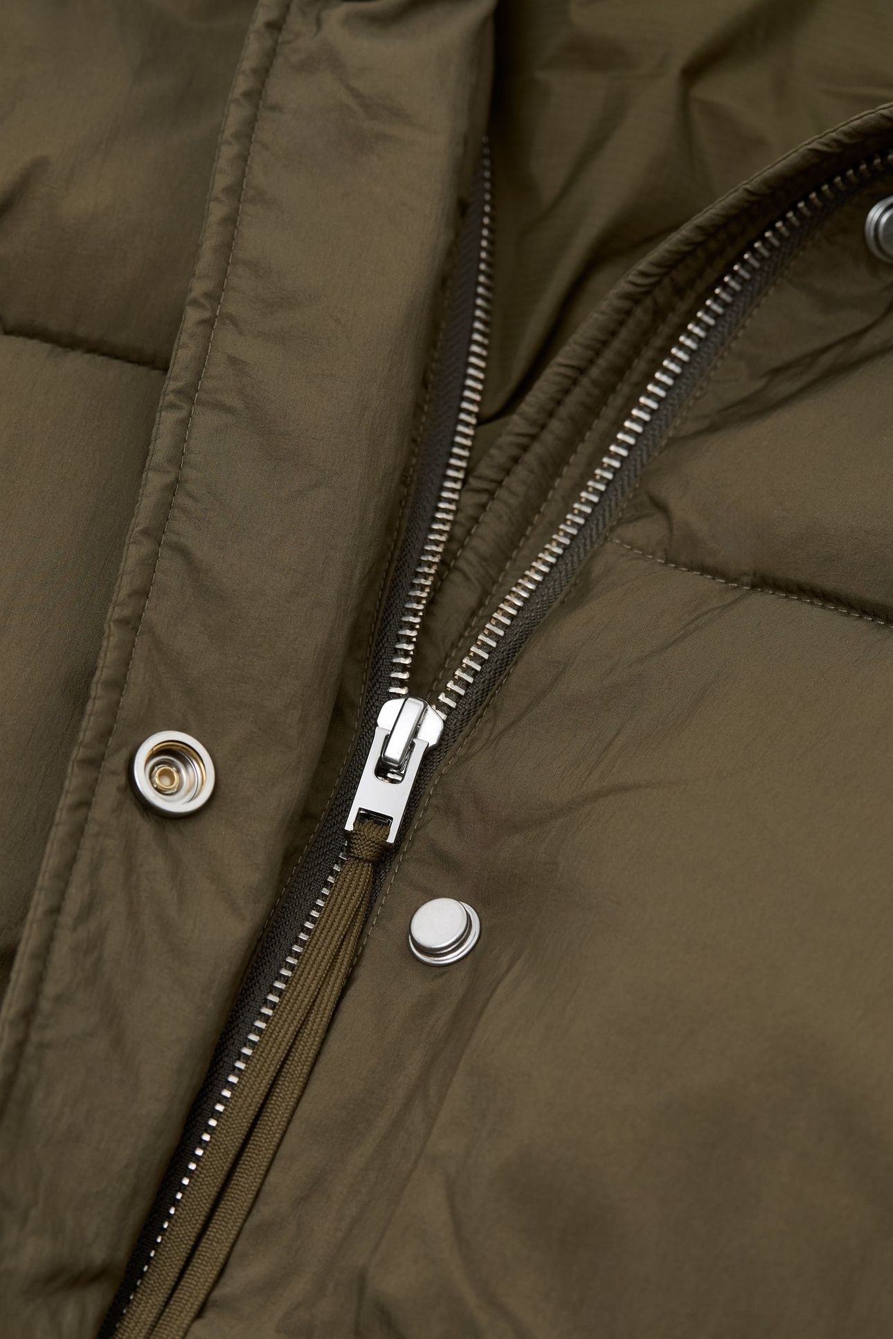 CROPPED PUFFER JACKET VER GREEN 5
