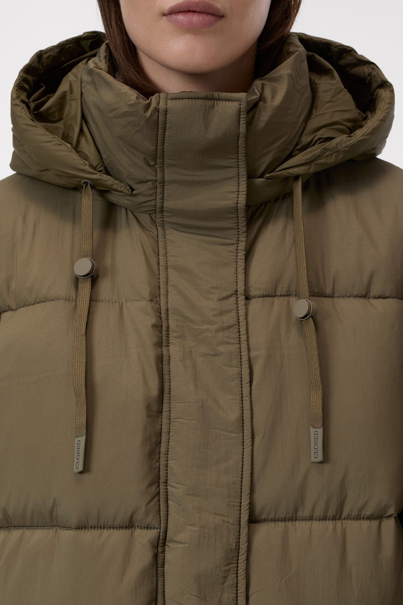 CROPPED PUFFER JACKET VER GREEN 8