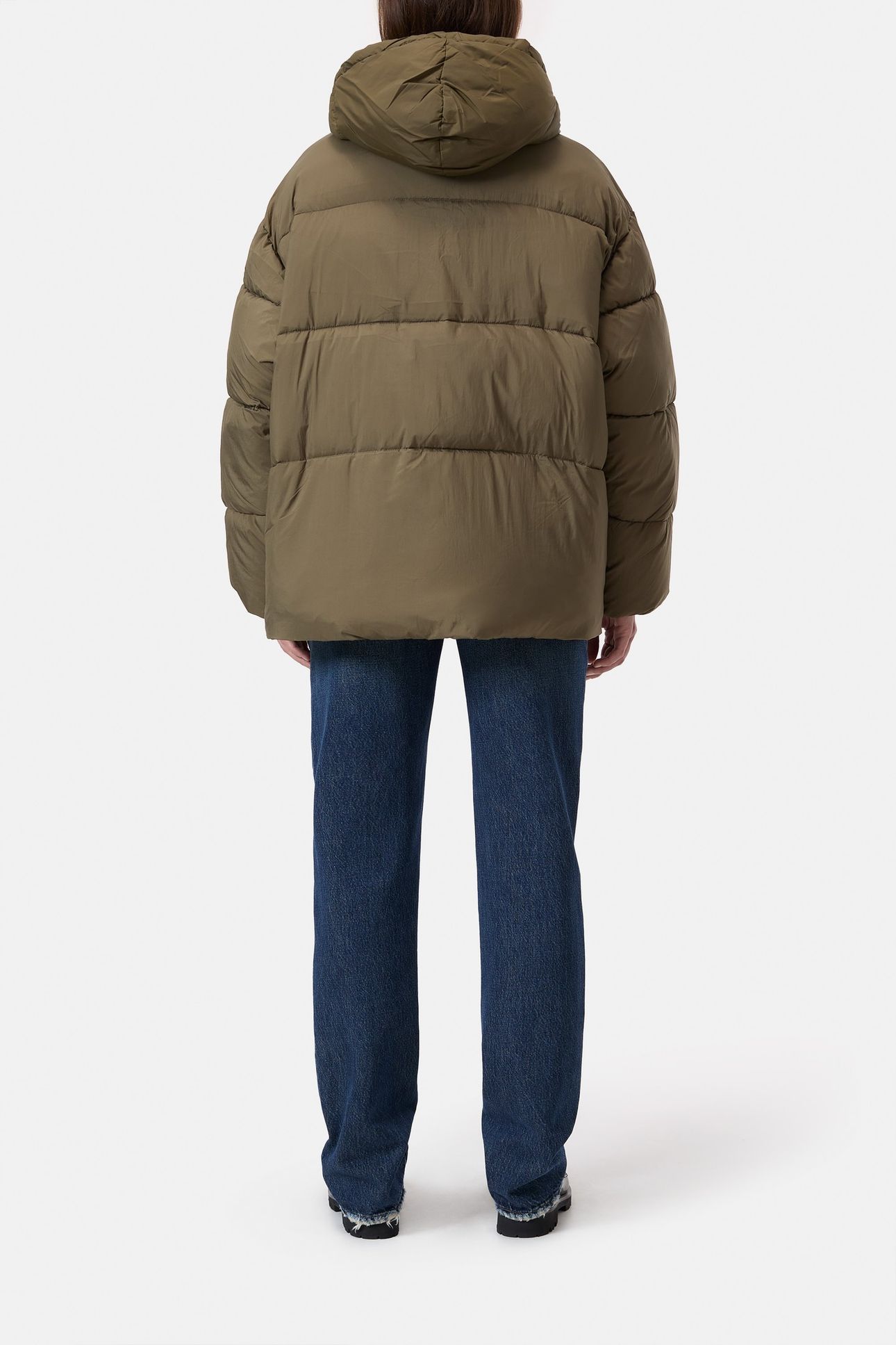 CROPPED PUFFER JACKET VER GREEN 3