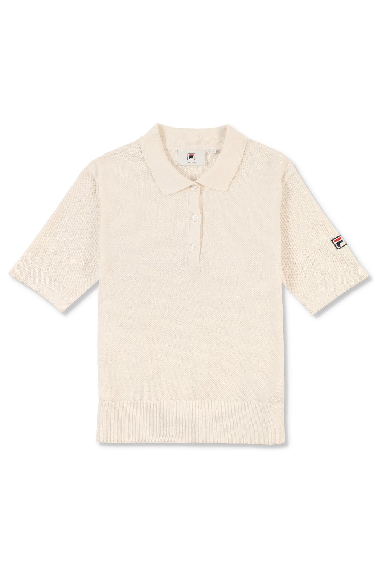 BB1 SLIM PIQUE KNIT POLO TEE EGRET 5